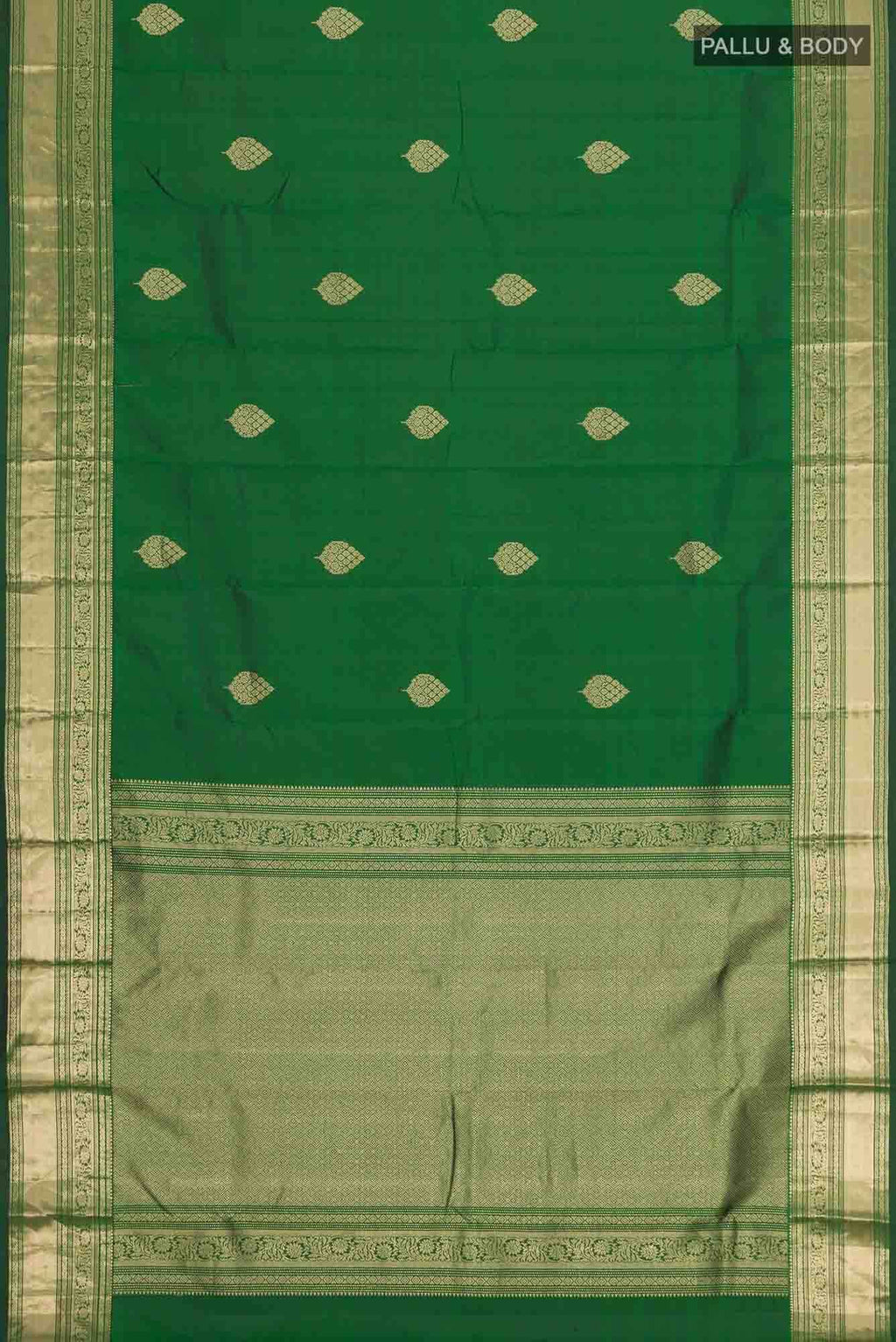 Green Kanchipuram Silk Saree