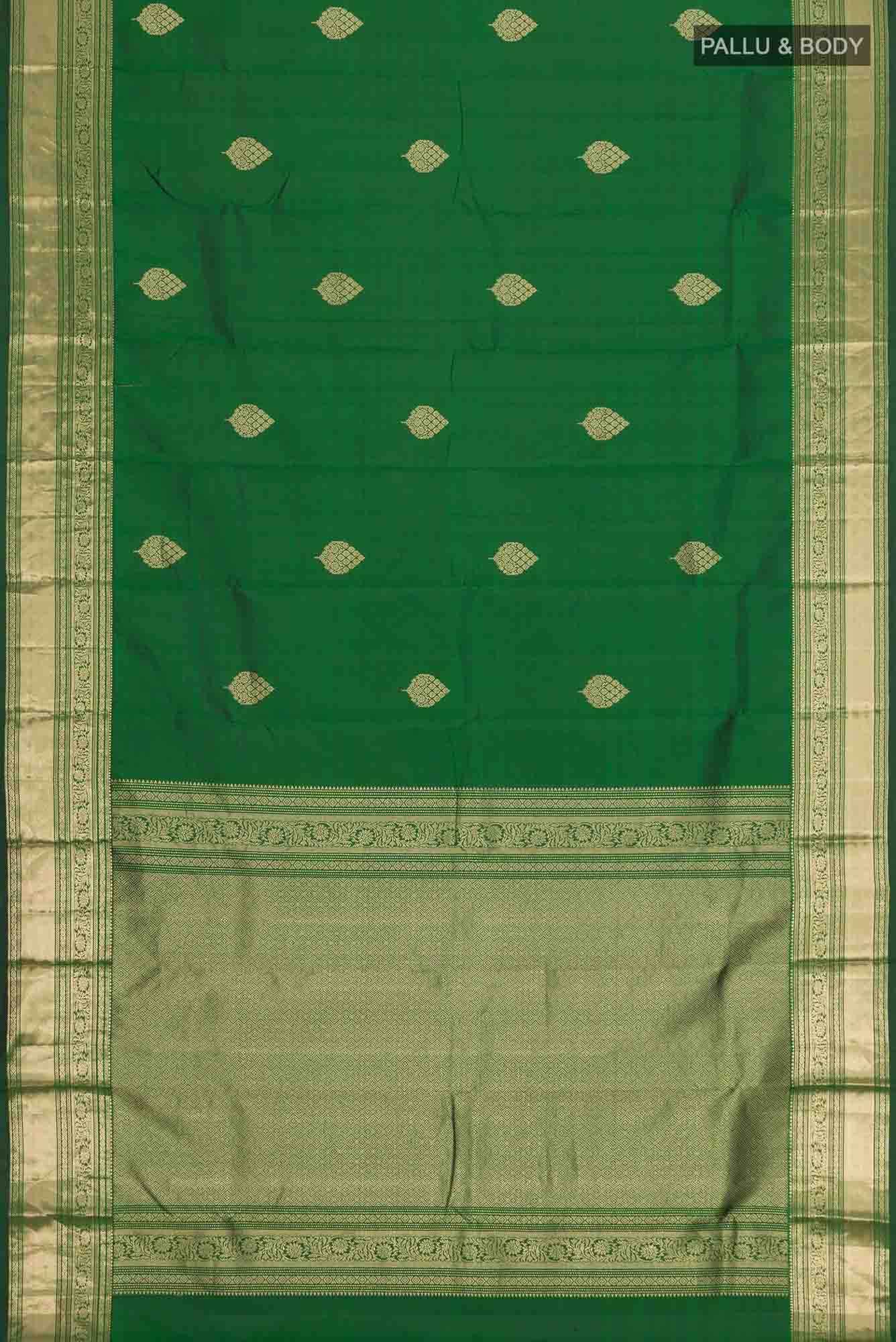 Green Kanchipuram Silk Saree