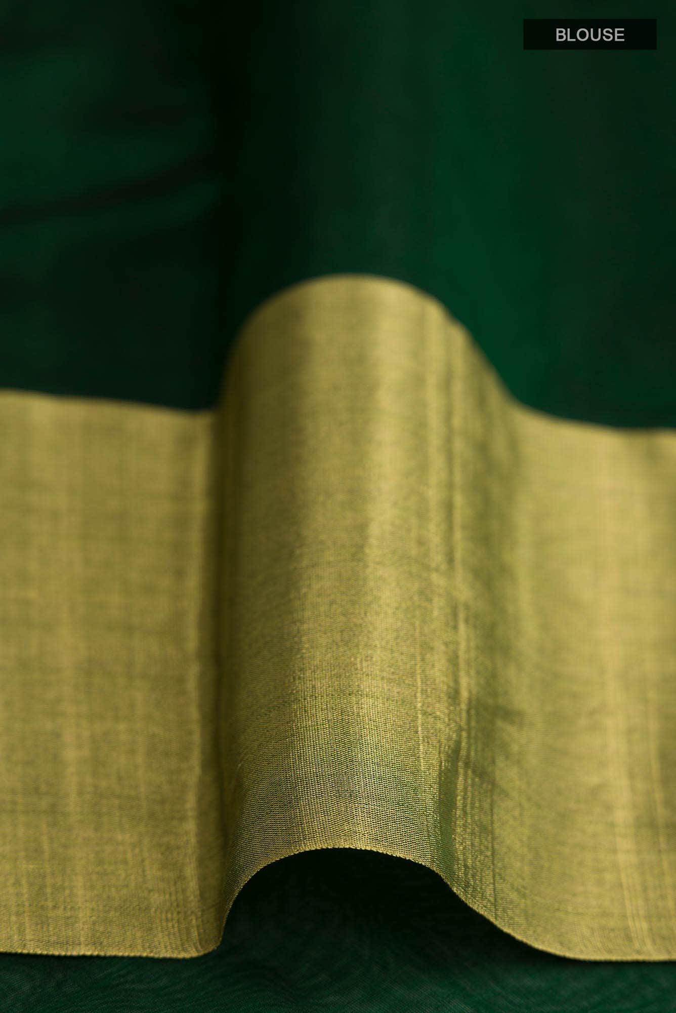 Black Chanderi Silk Cotton Saree
