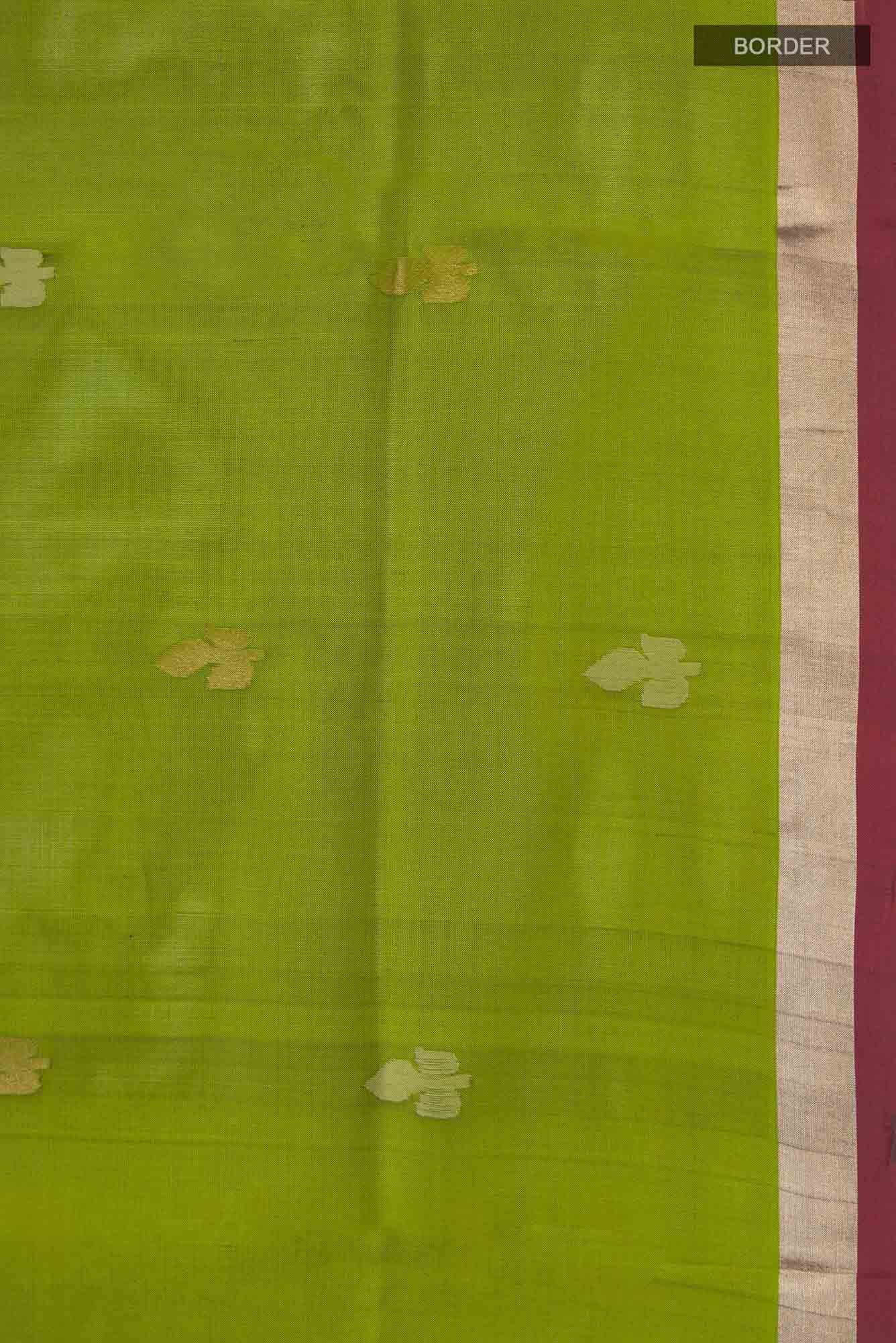 Green Uppada Silk Saree