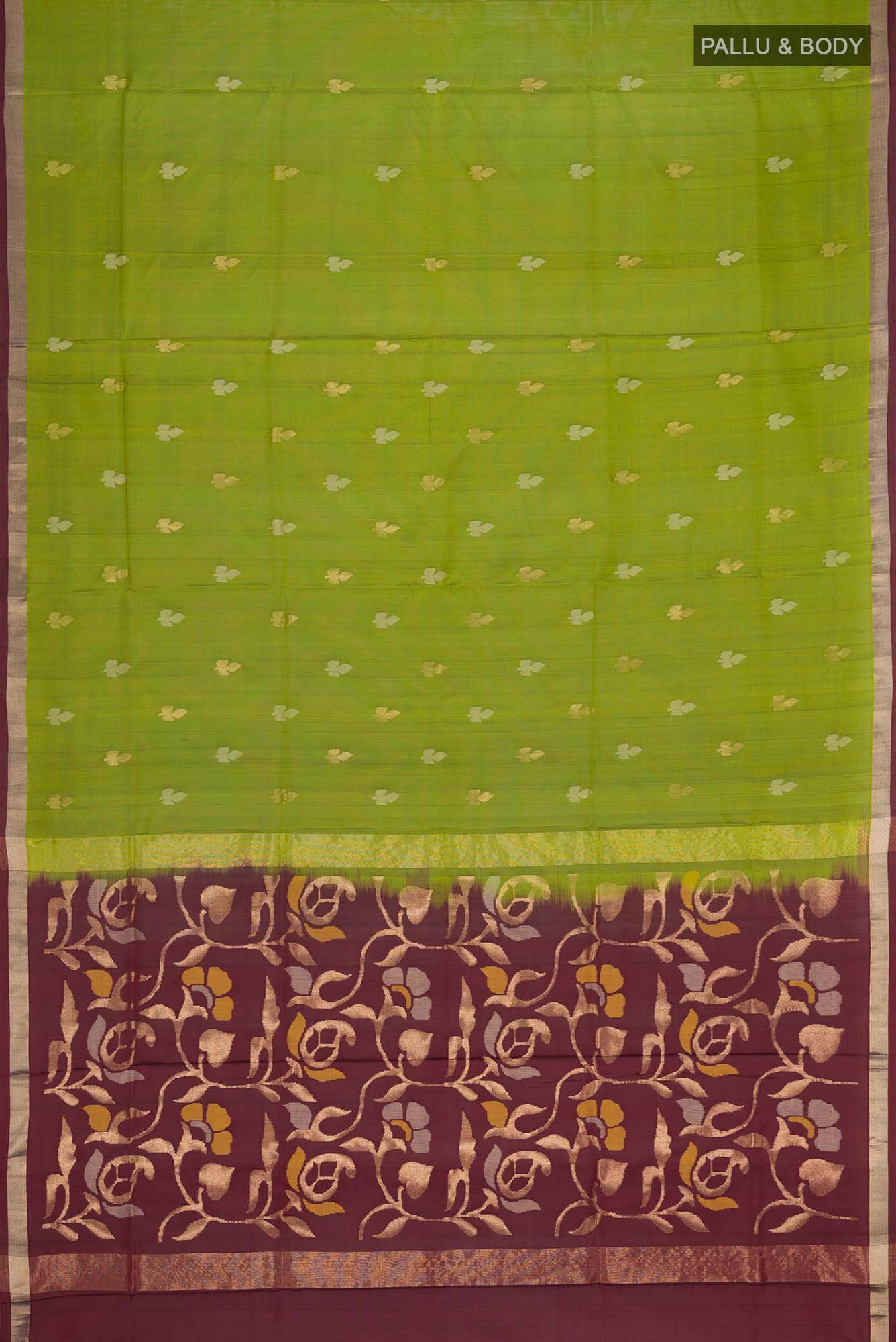 Green Uppada Silk Saree