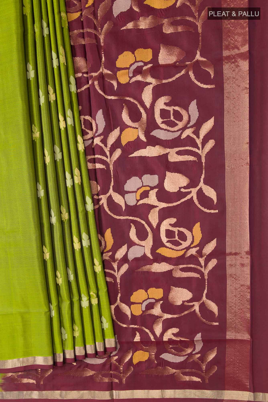 Green Uppada Silk Saree