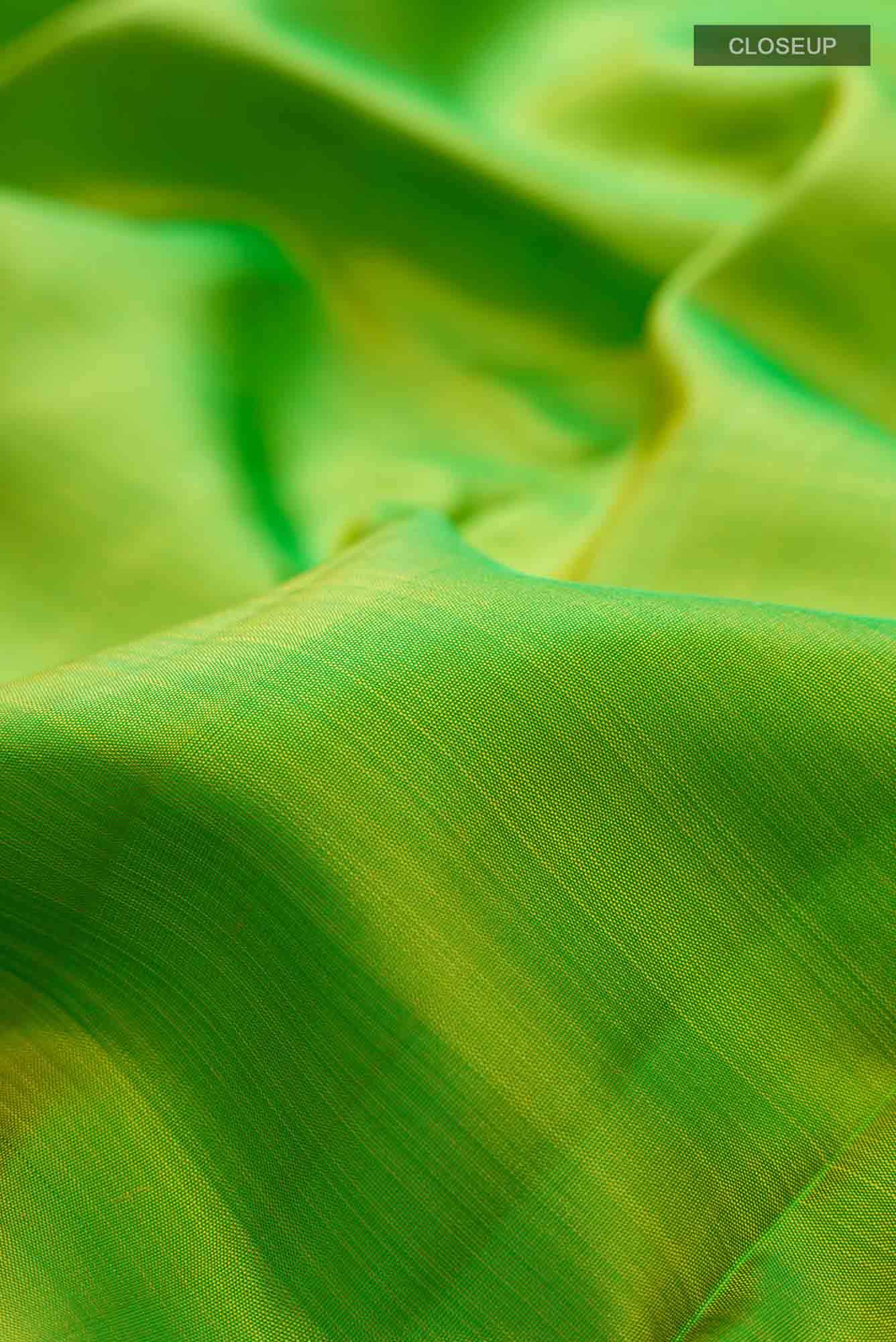 Green Kanchipuram Silk Saree