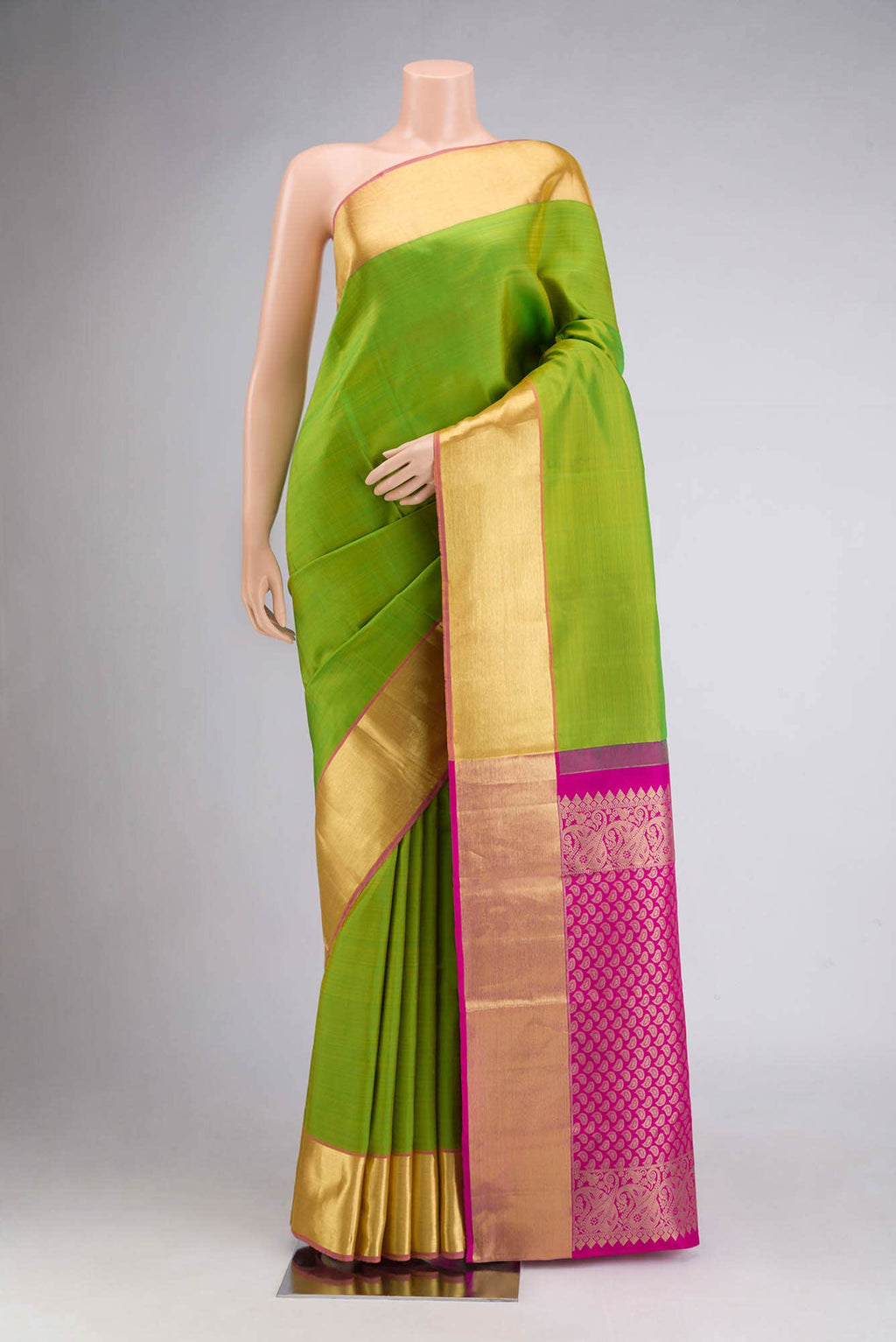 Green Kanchipuram Silk Saree