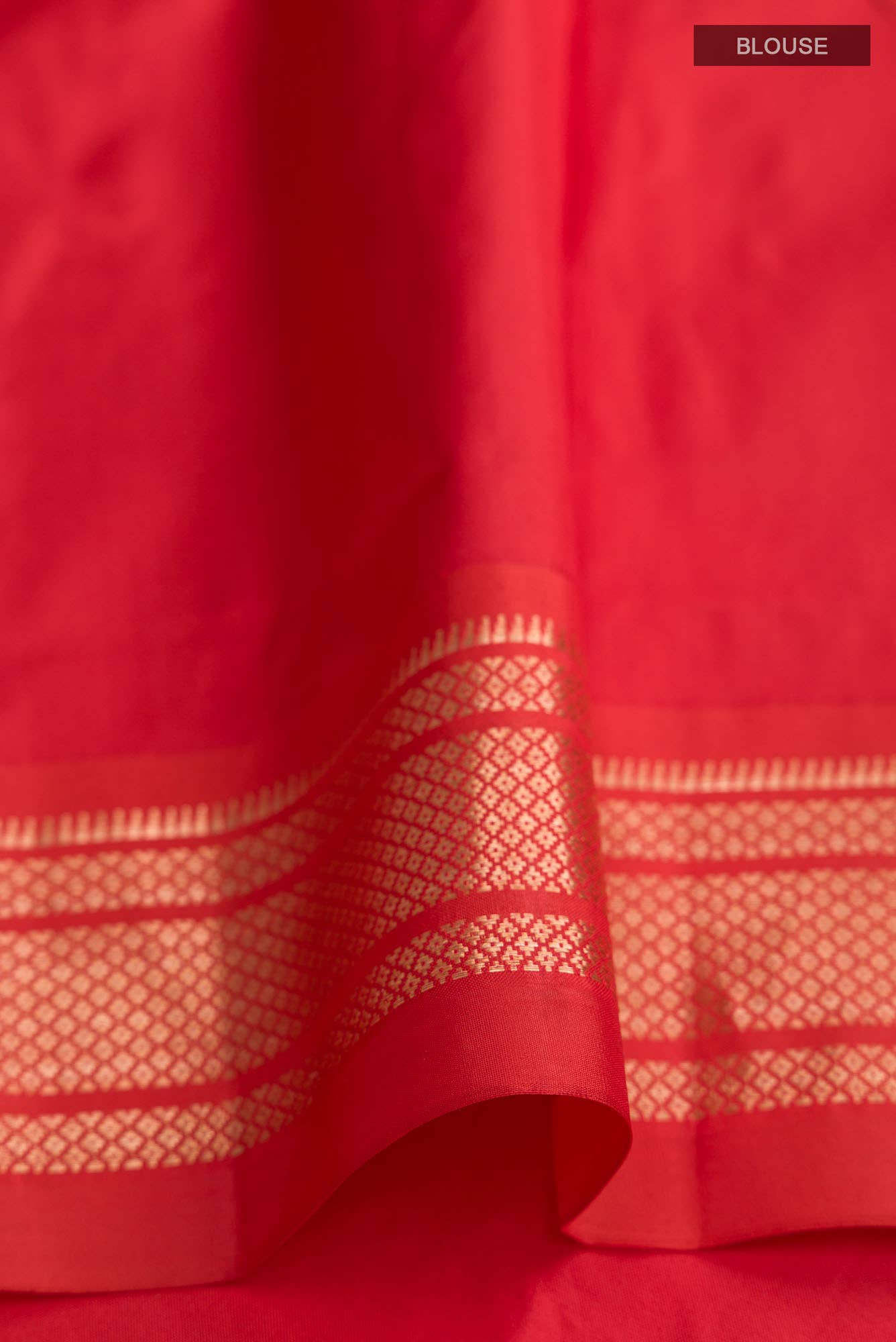 Red Paithani Silk Saree