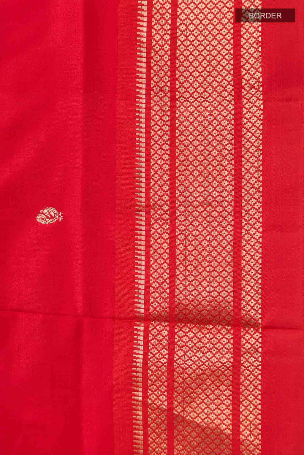 Red Paithani Silk Saree