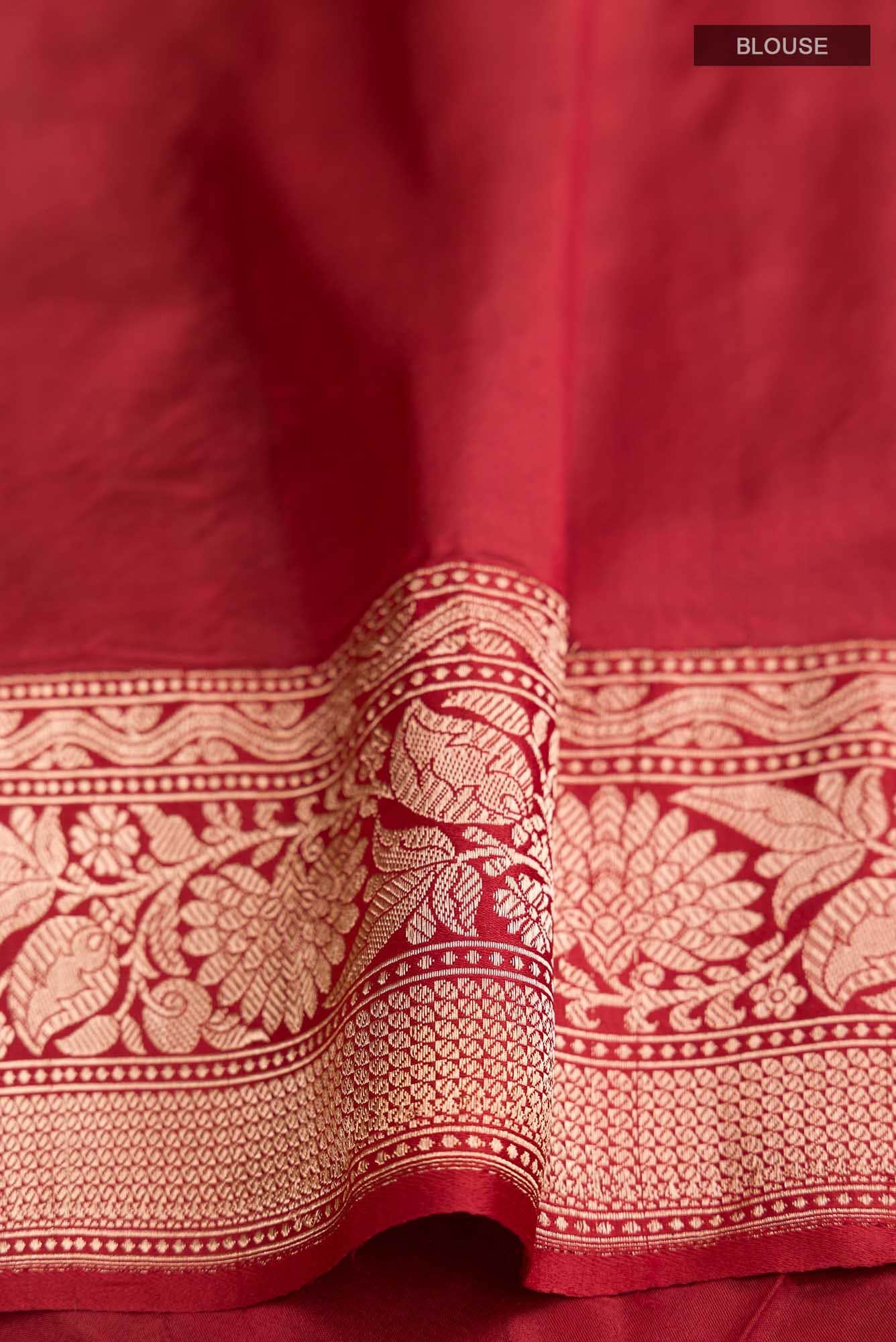Green Banarasi Katan Silk Saree