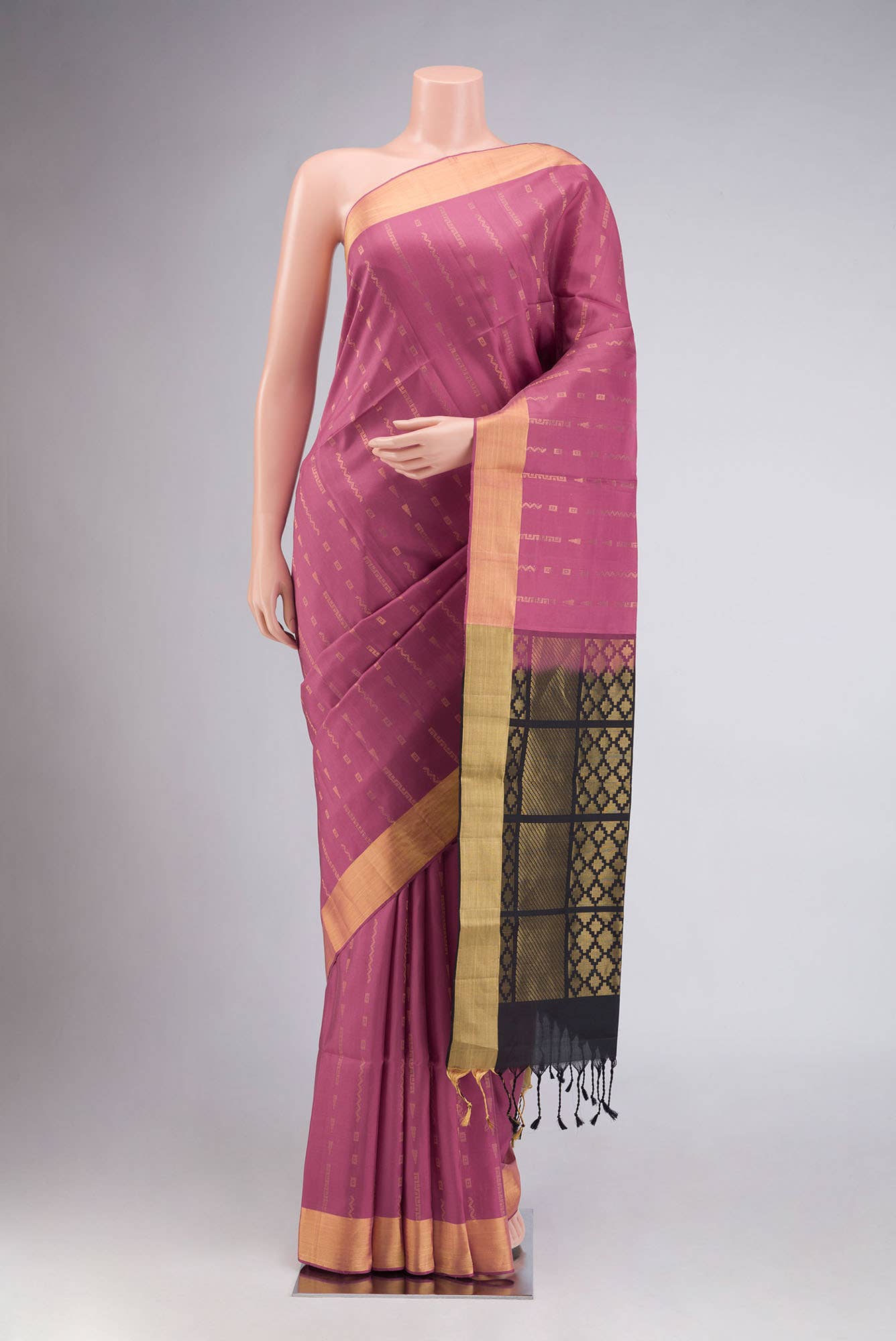 Pink Soft Silk Saree