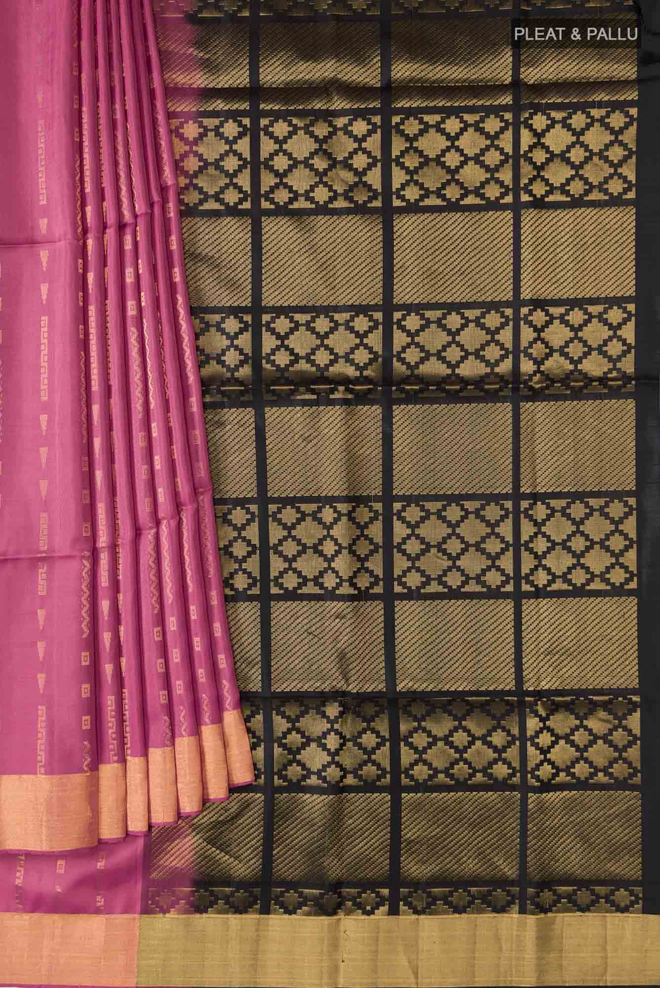 Pink Soft Silk Saree