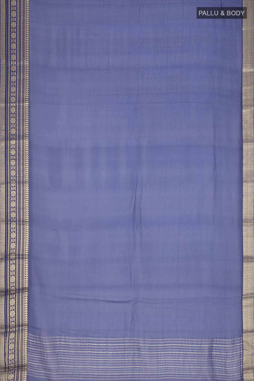 Blue Chiffon Saree