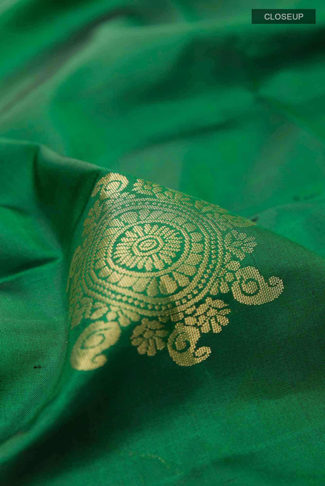 Green Soft Silk Saree