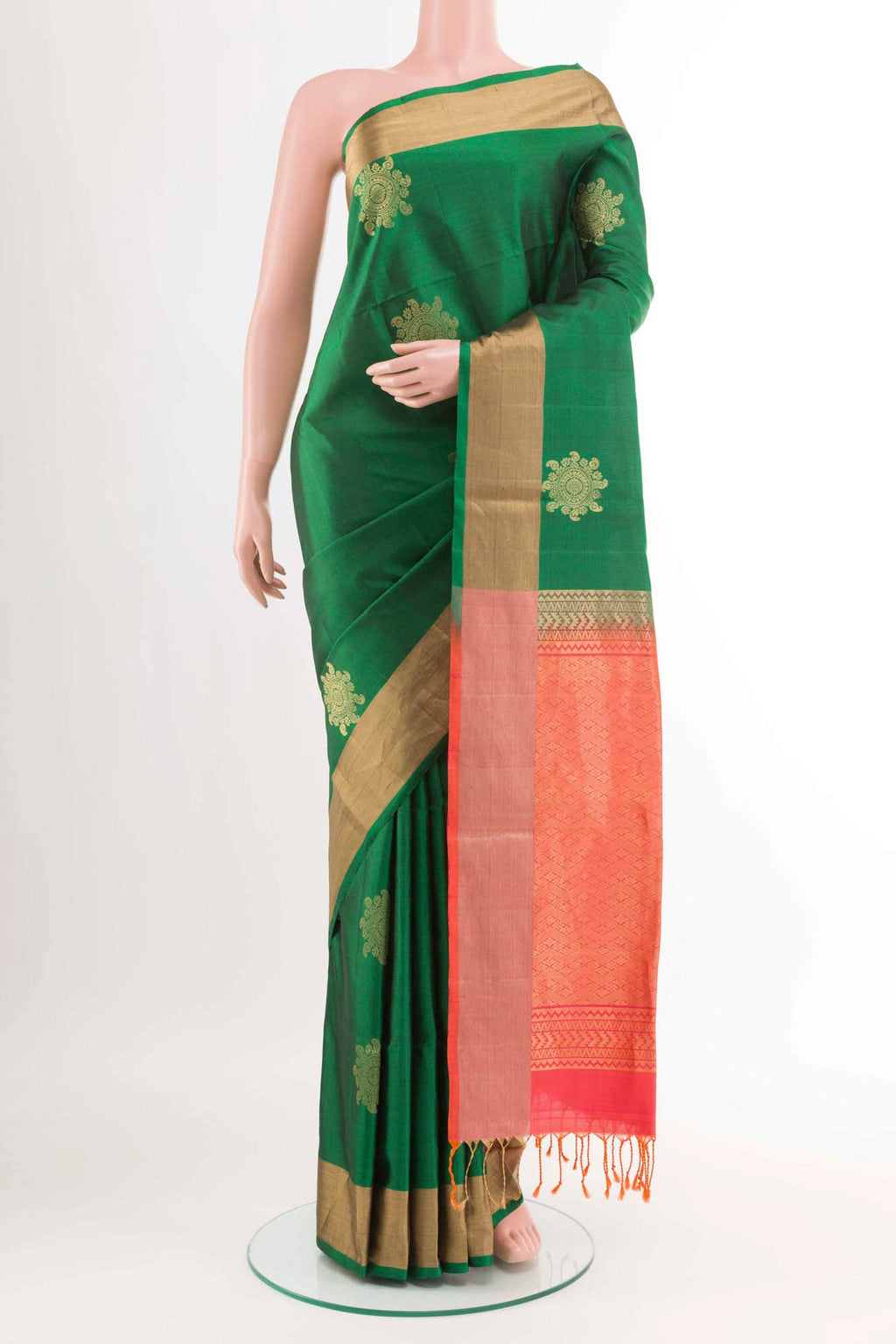 Green Soft Silk Saree
