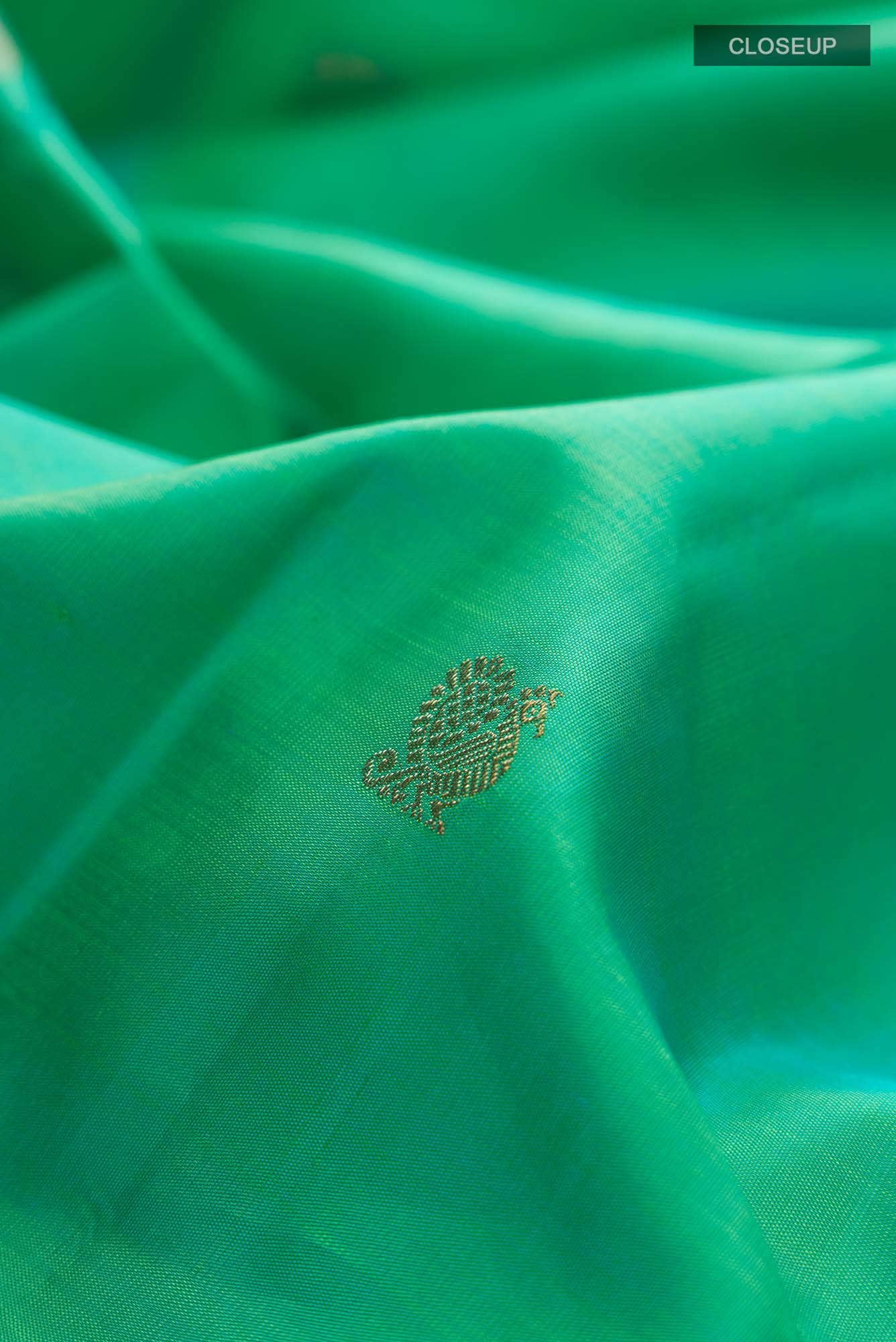 Green Kanchipuram Silk Saree