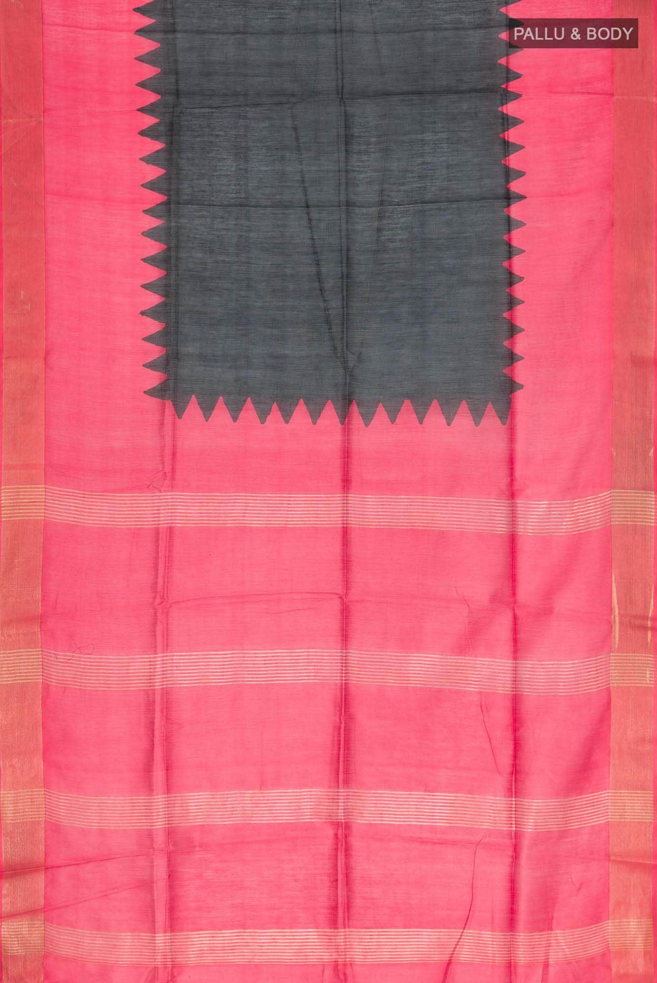 Black Silk Cotton Saree