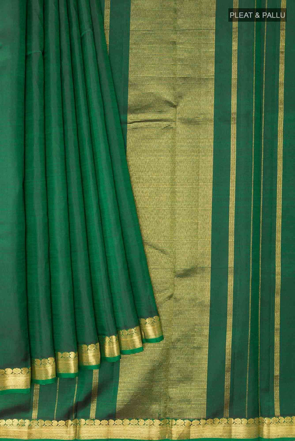 Green Kanchipuram Silk Saree