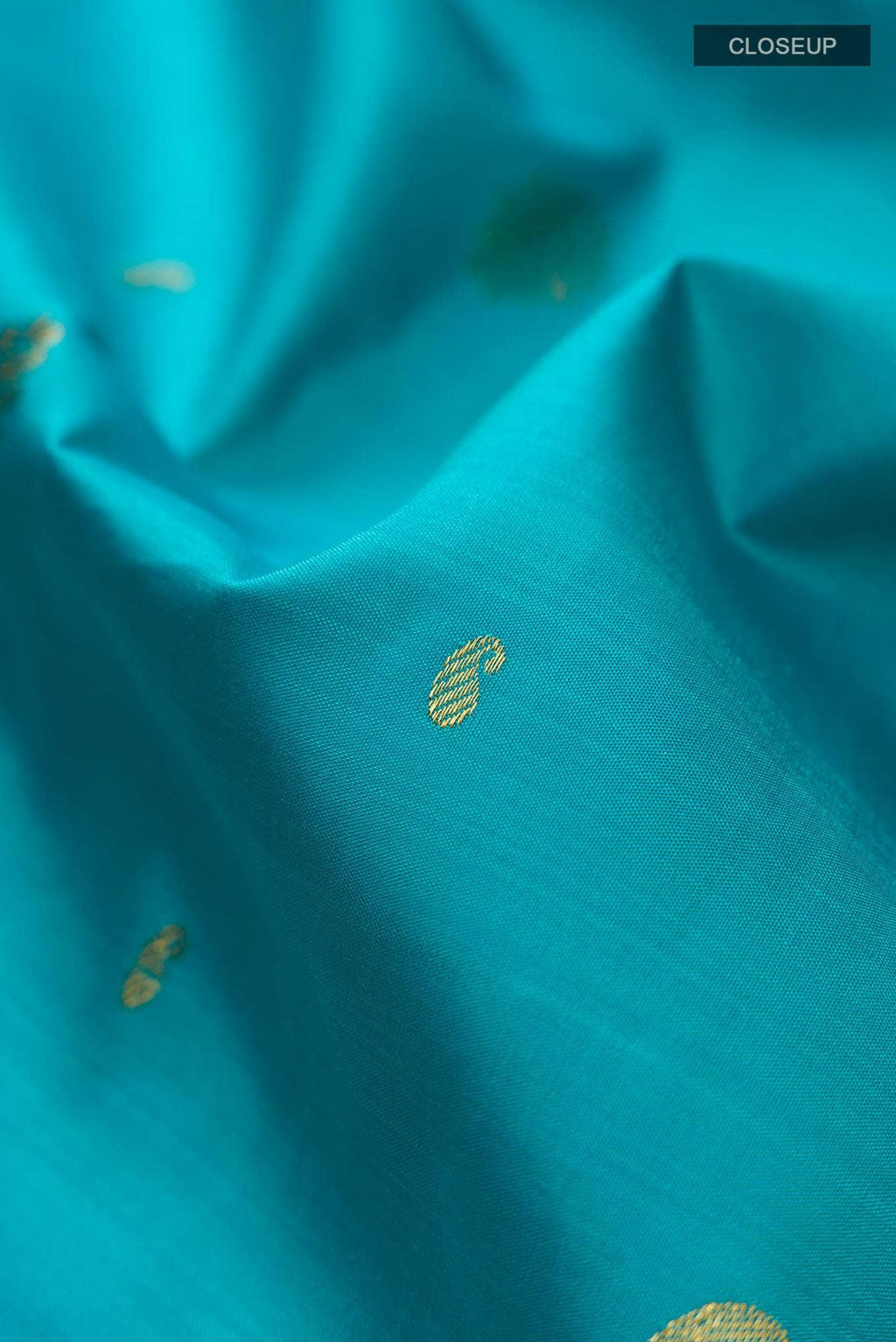 Blue Kanchipuram Silk Saree