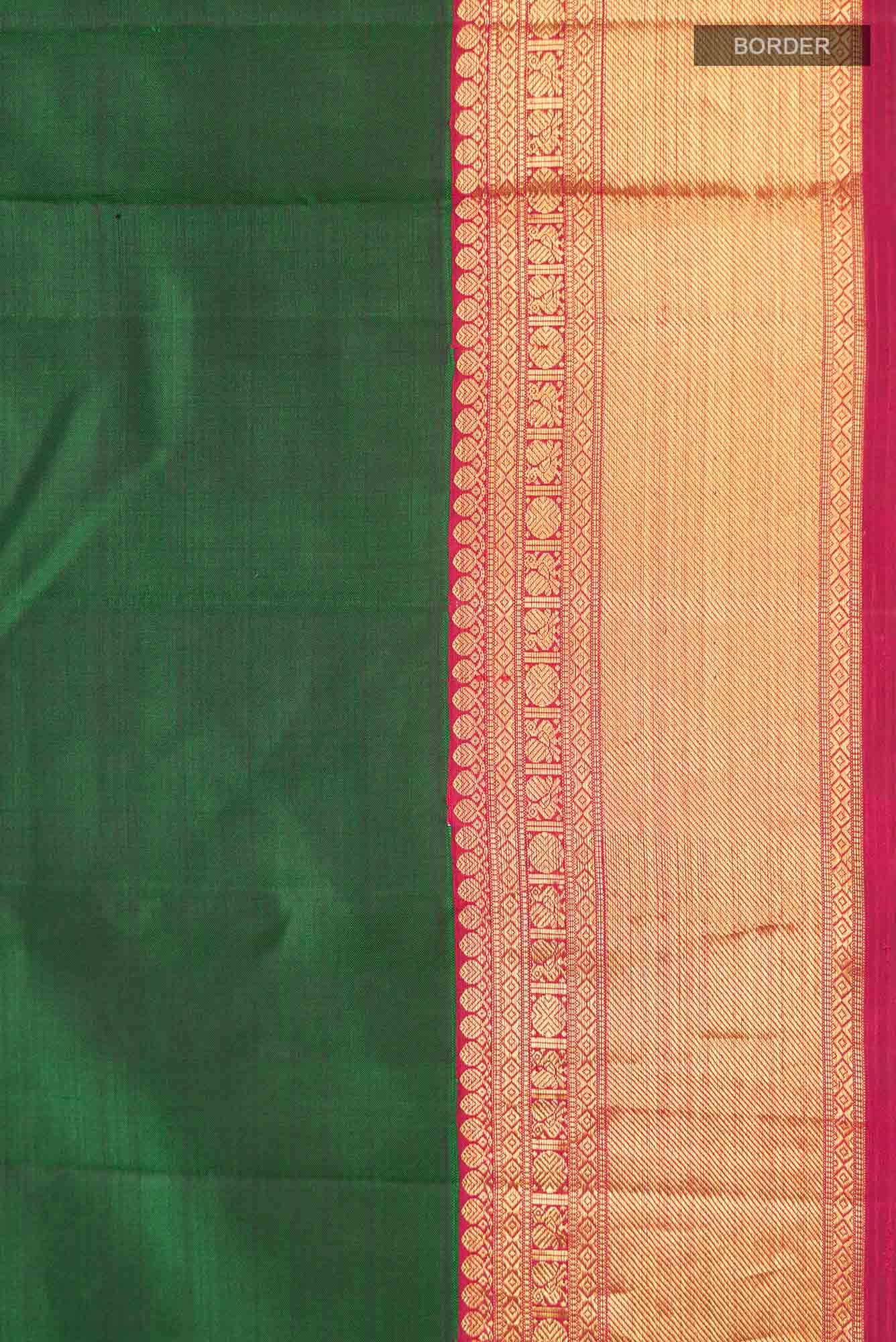 Green Kanchipuram Silk Saree