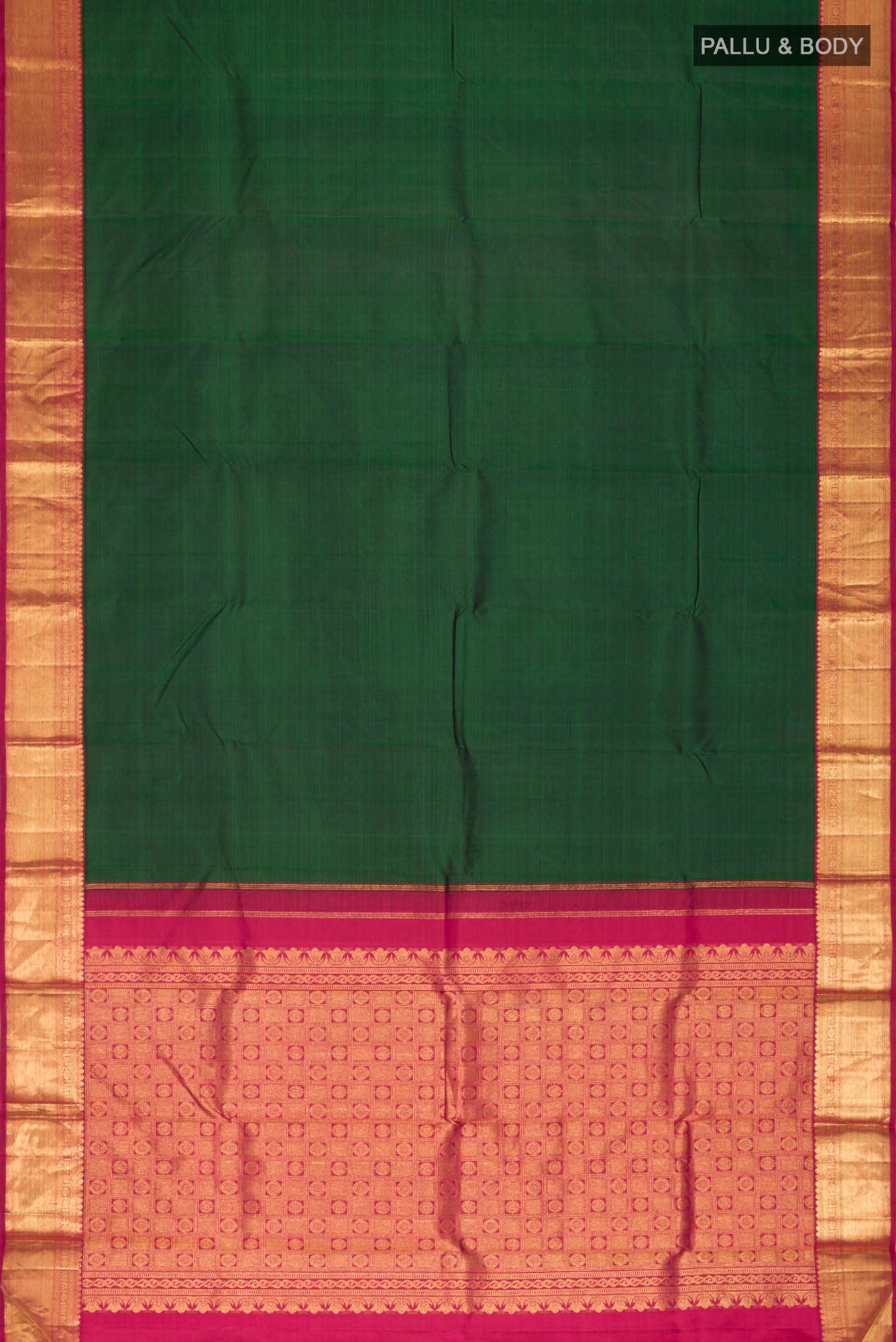 Green Kanchipuram Silk Saree
