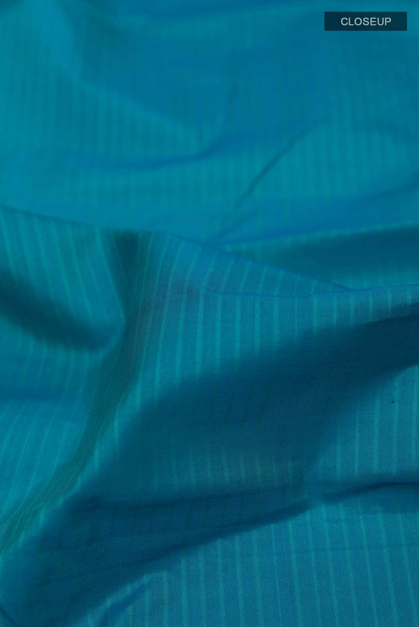 Blue Kanchipuram Silk Saree