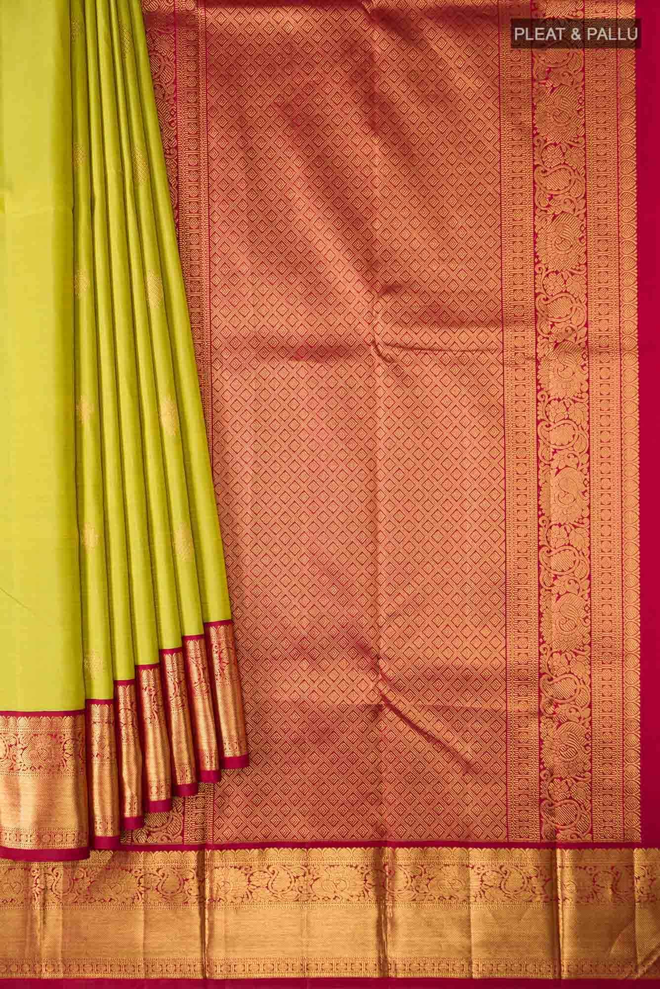 Green Kanchipuram Silk Saree