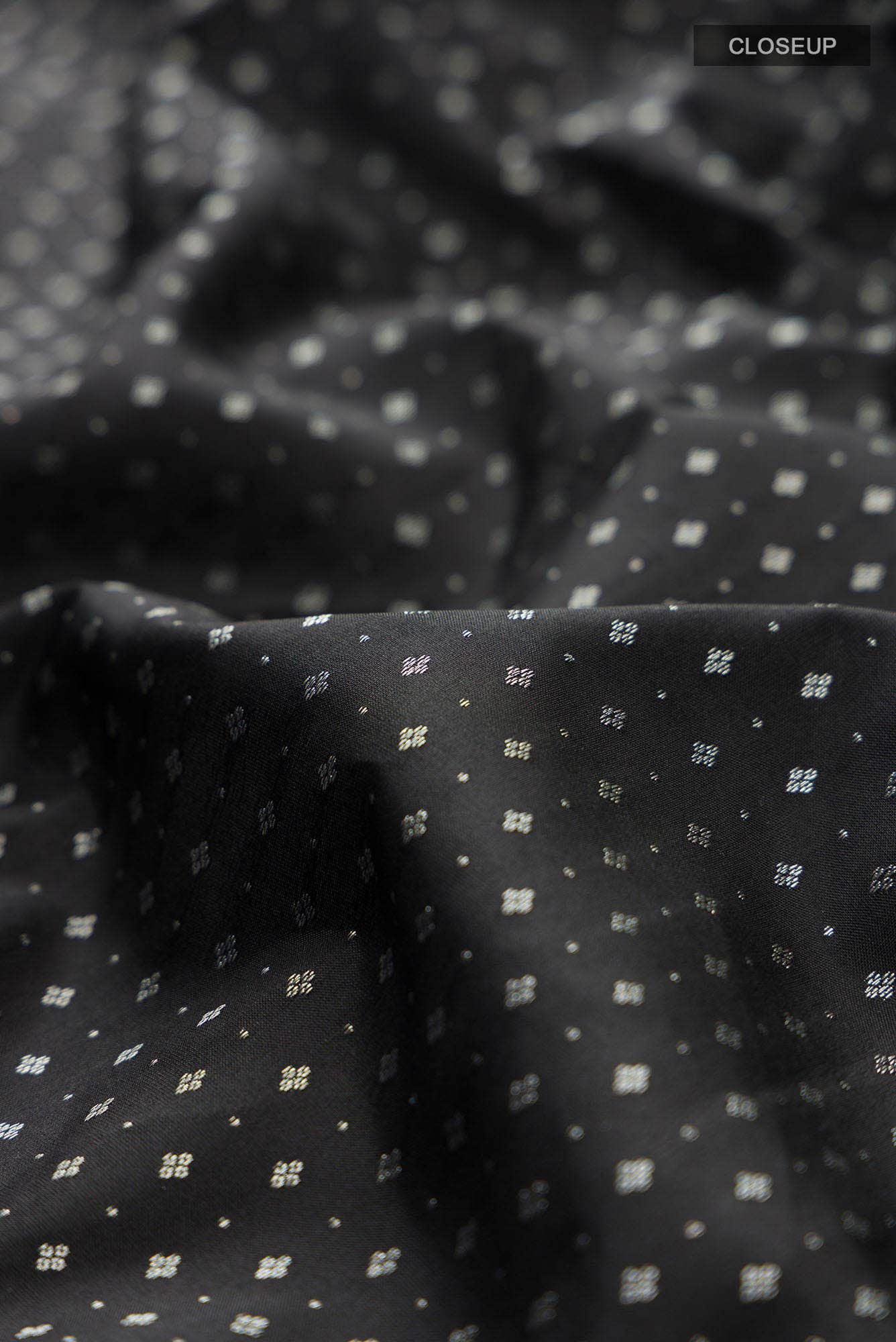 Black Kanchipuram Silk Saree