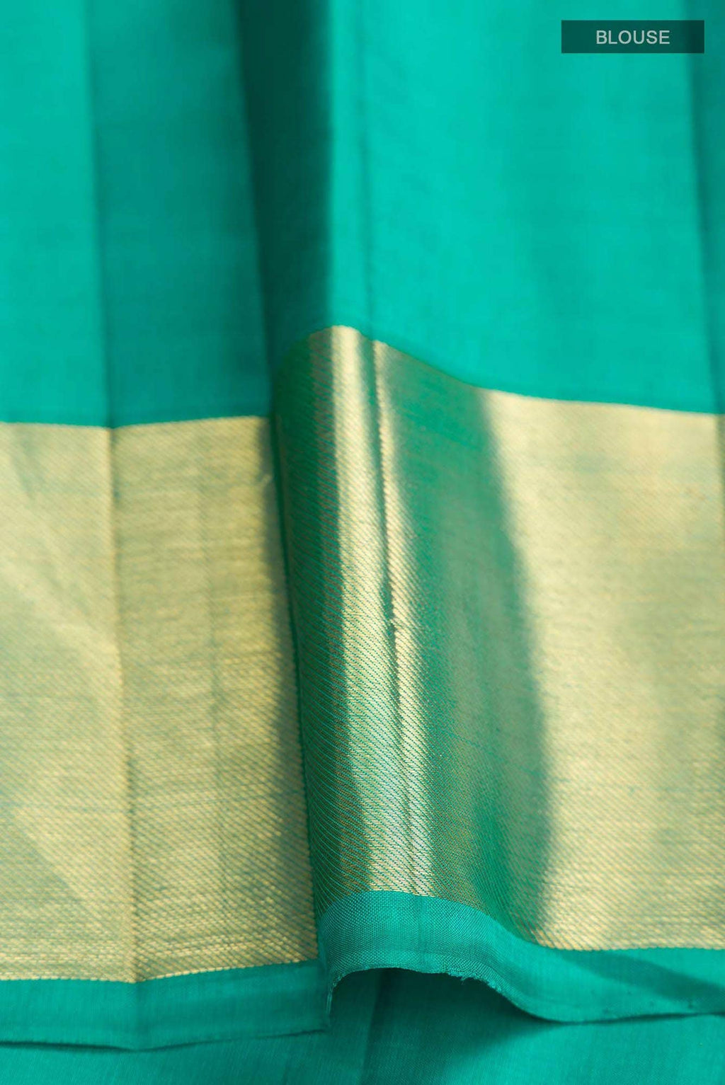 Blue Kanchipuram Silk Saree