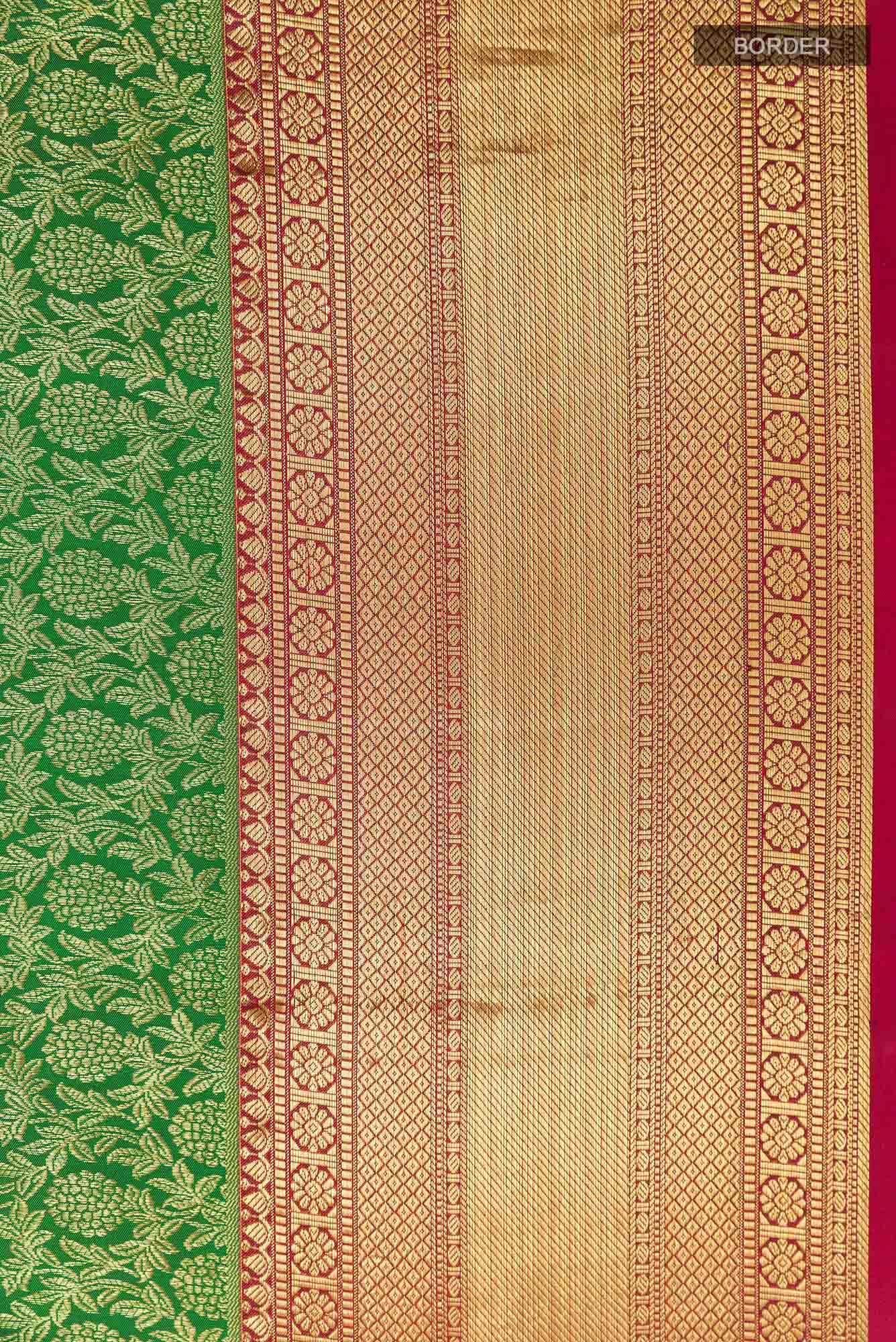 Green Kanchipuram Silk Saree