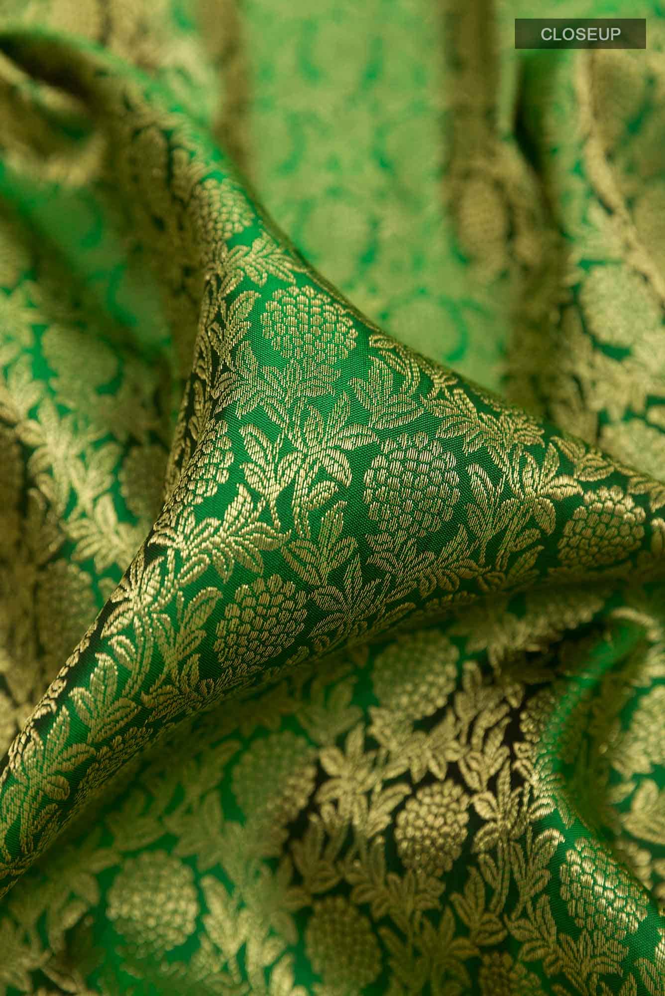 Green Kanchipuram Silk Saree