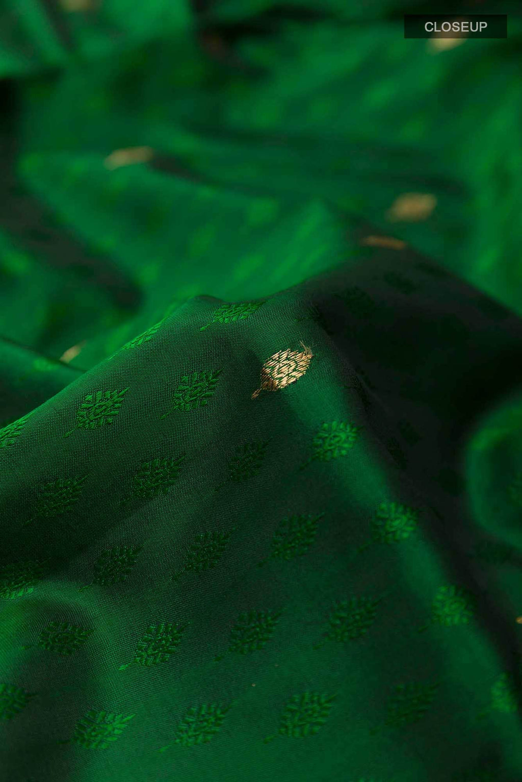 Bottle Green Soft Silk Saree