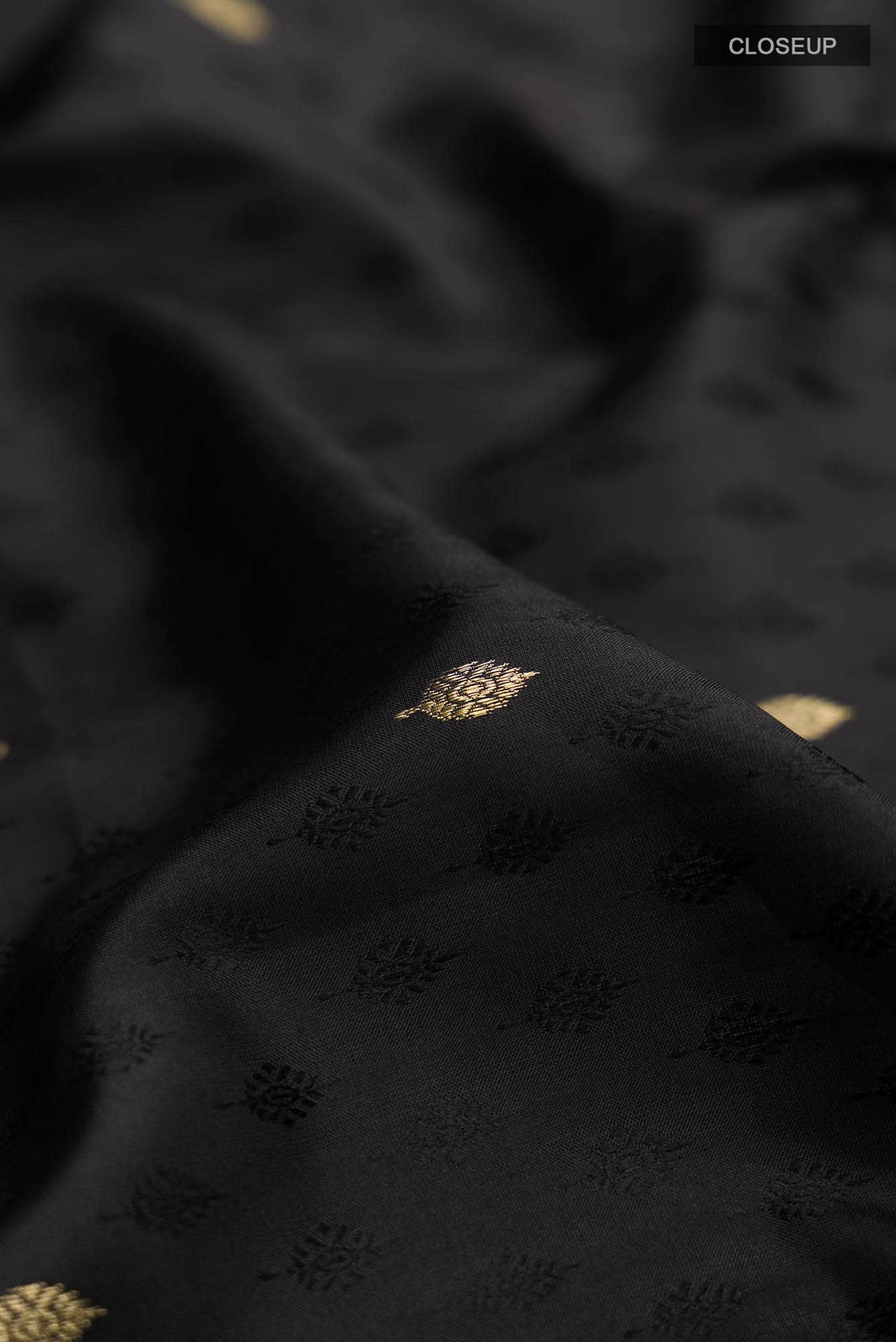 Black Soft Silk Saree