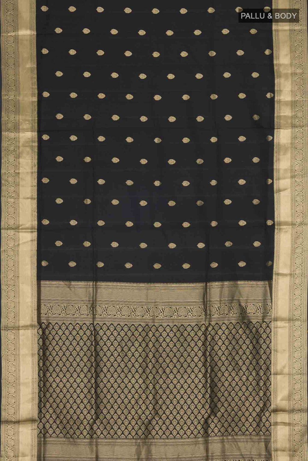 Black Soft Silk Saree