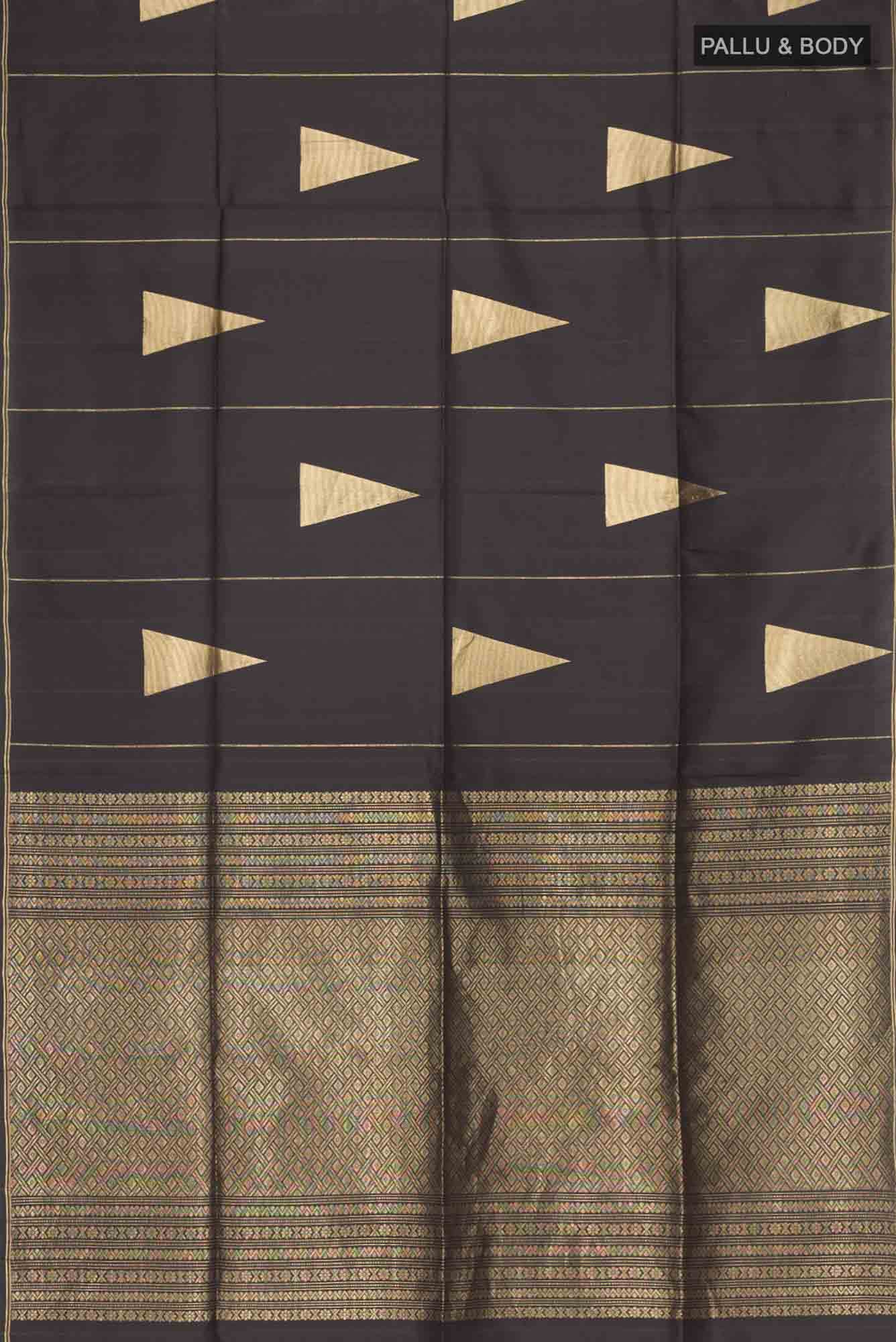 Black Soft Silk Saree