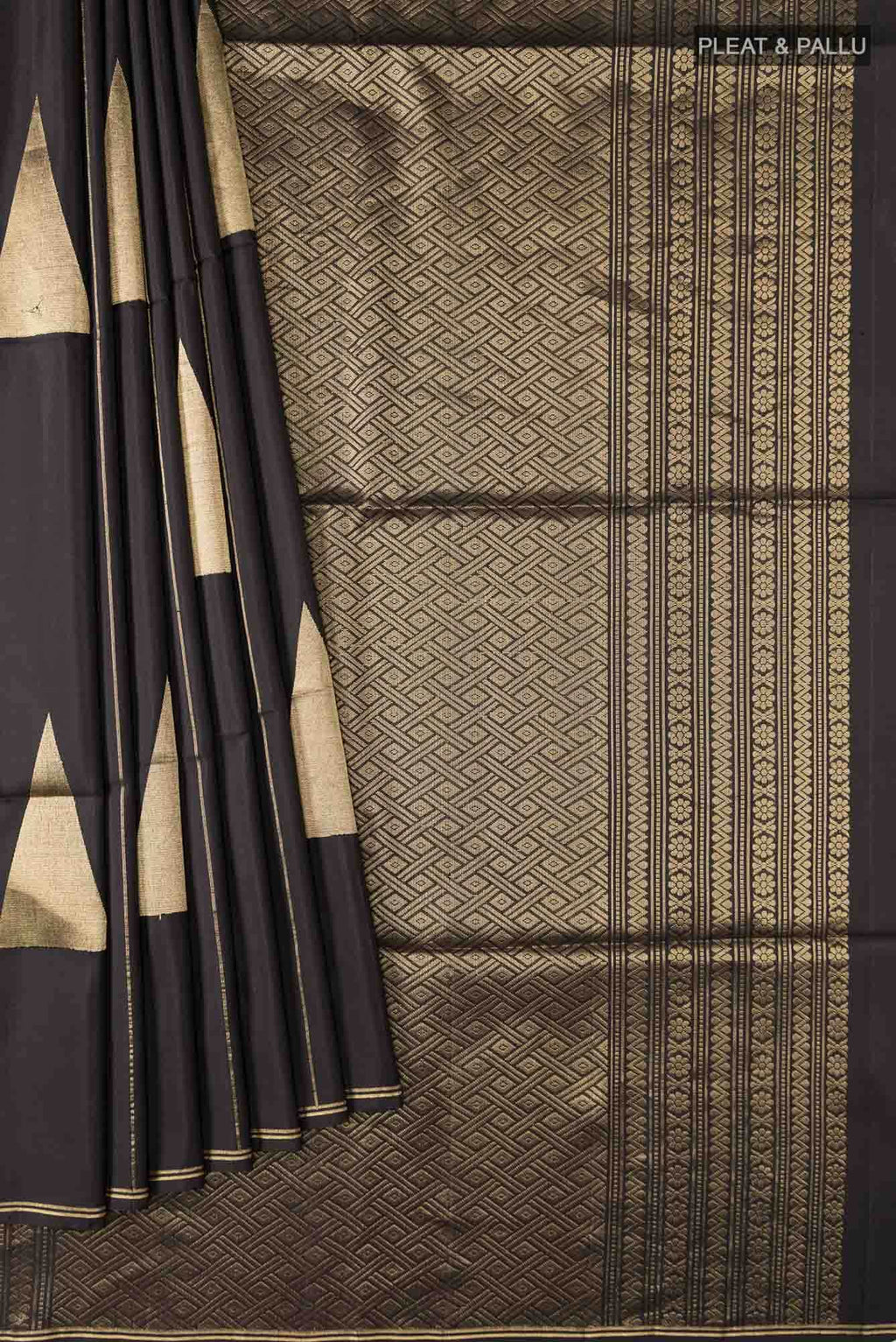 Black Soft Silk Saree