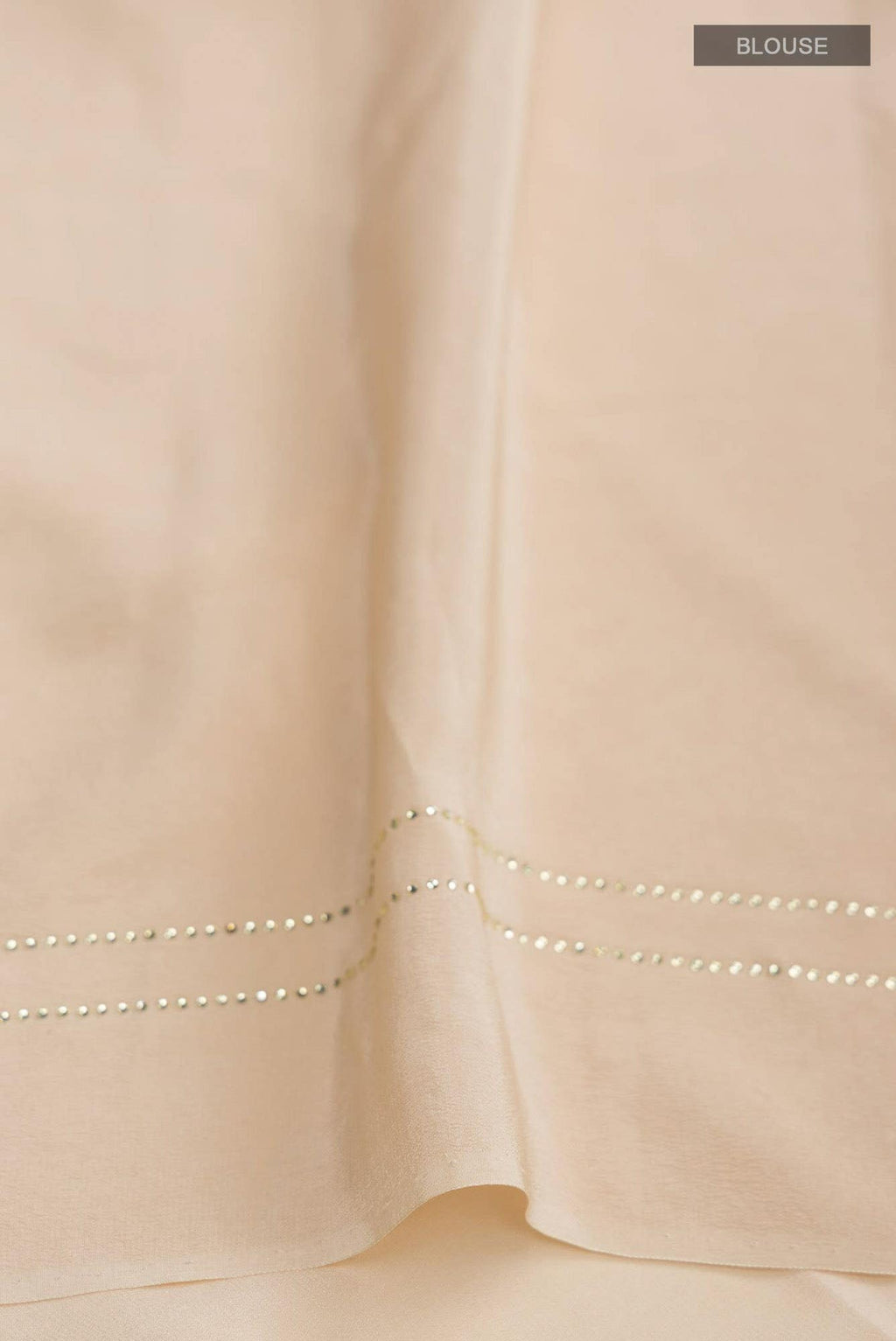 Beige Mysore Chiffon Saree