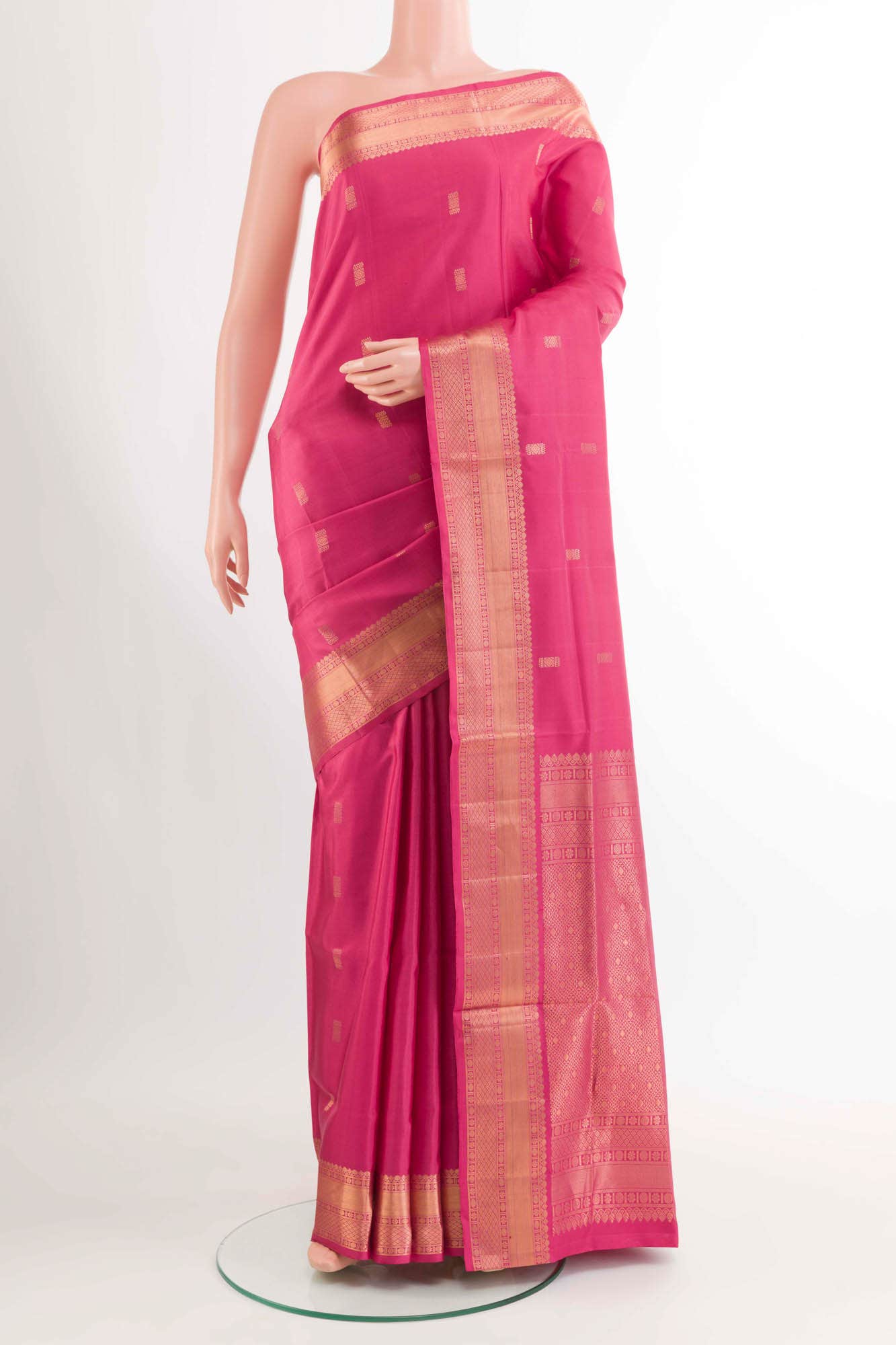 Pink Soft Silk Saree
