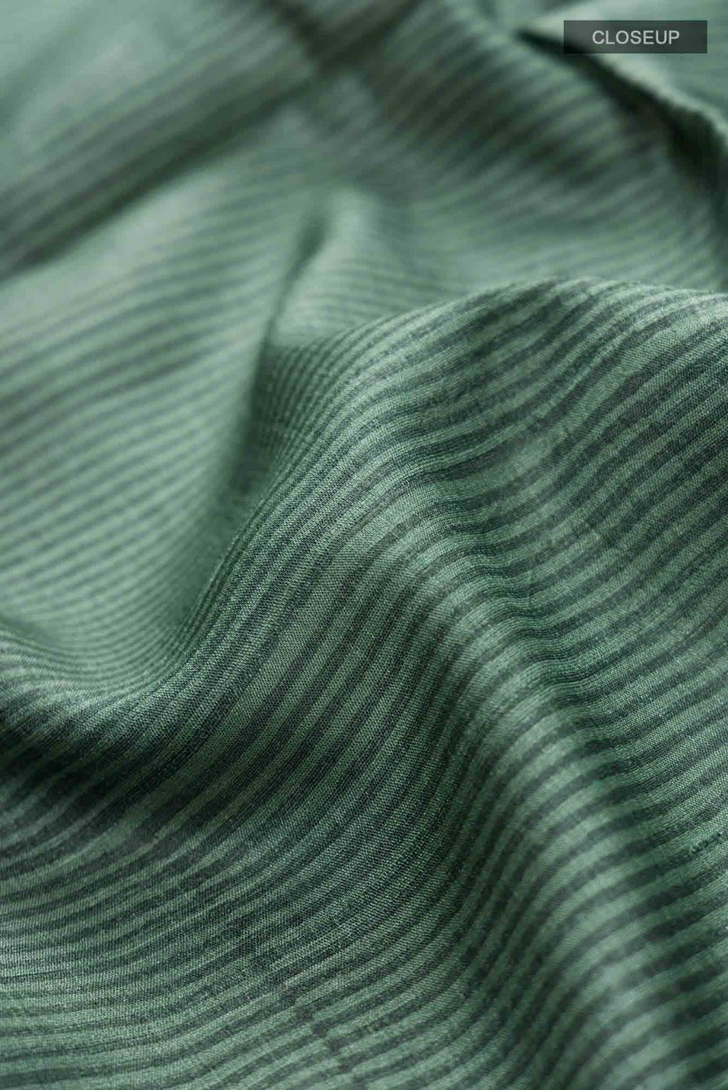 Green Tussar Silk Saree