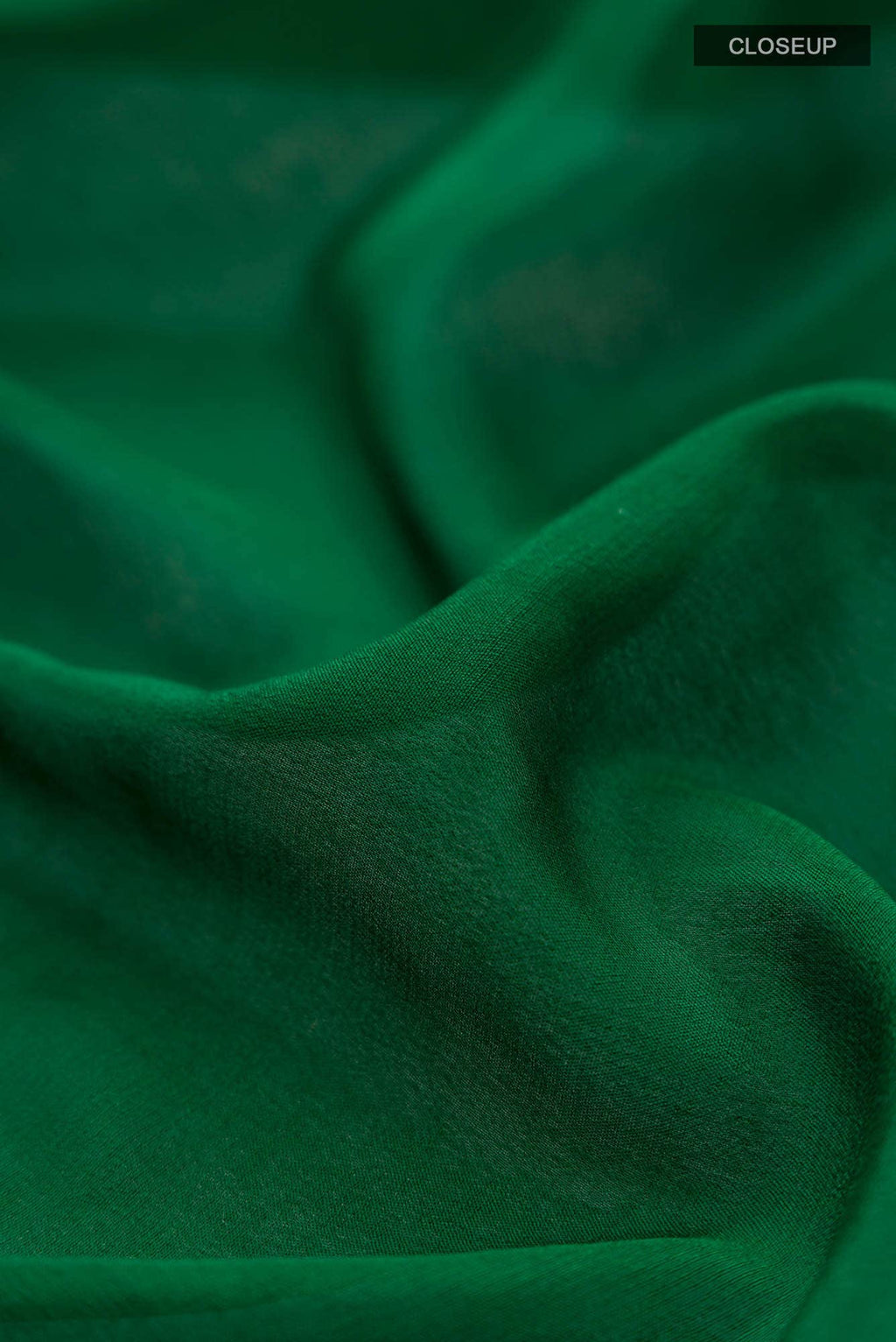 Green Banarasi Georgette Saree