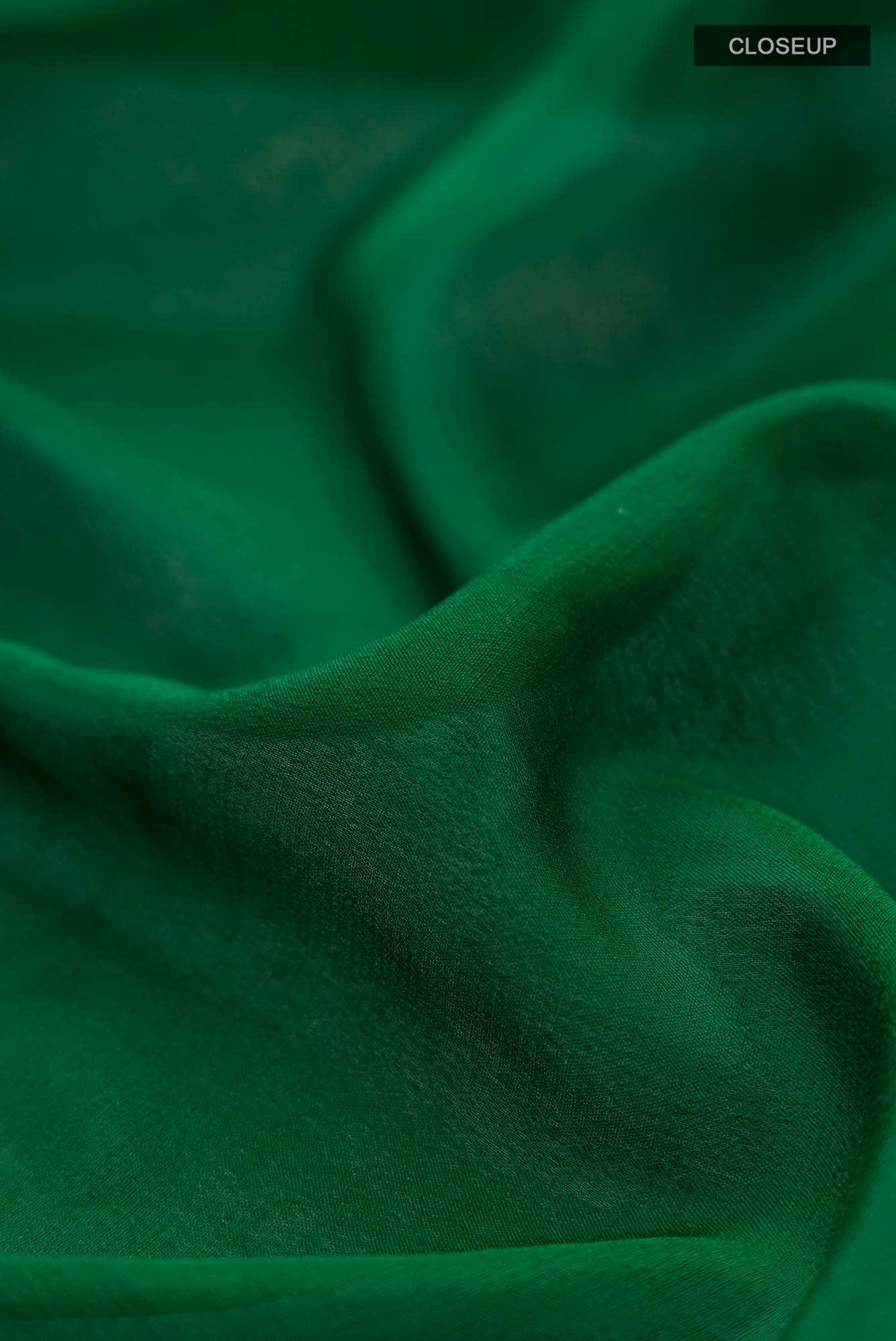 Green Banarasi Georgette Saree