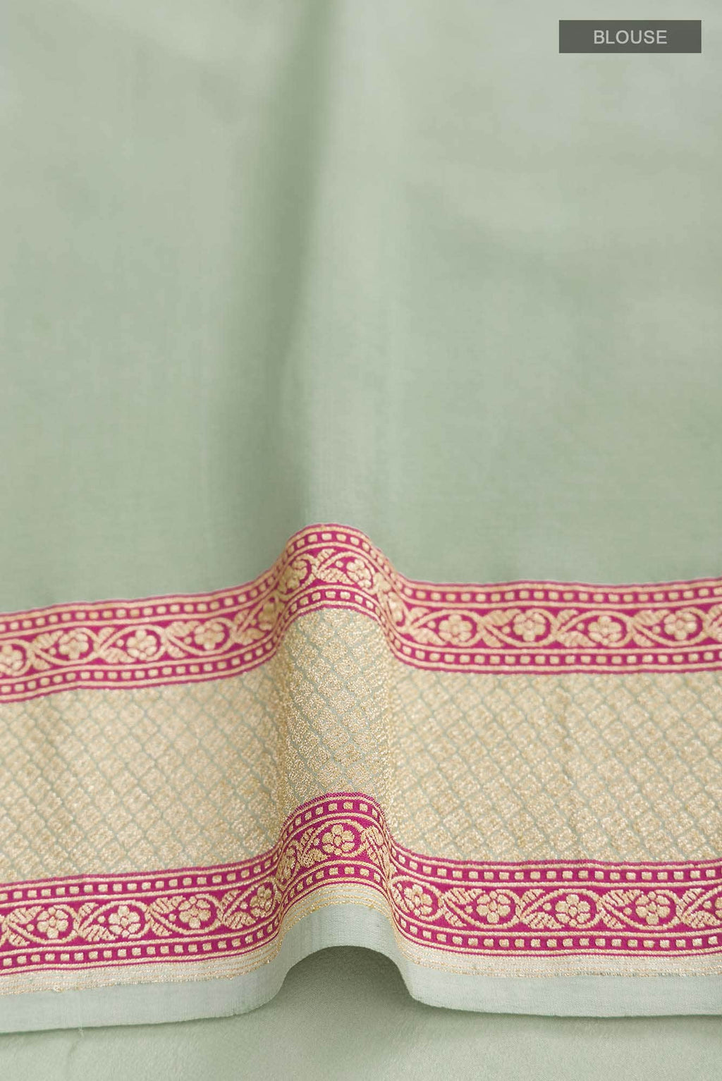 Green Banarasi Georgette Saree