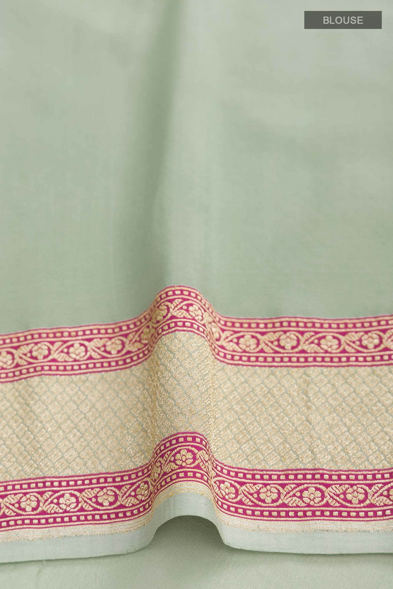 Green Banarasi Georgette Saree