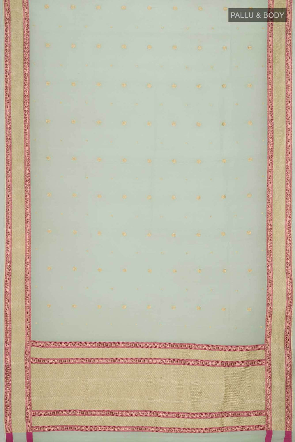 Green Banarasi Georgette Saree