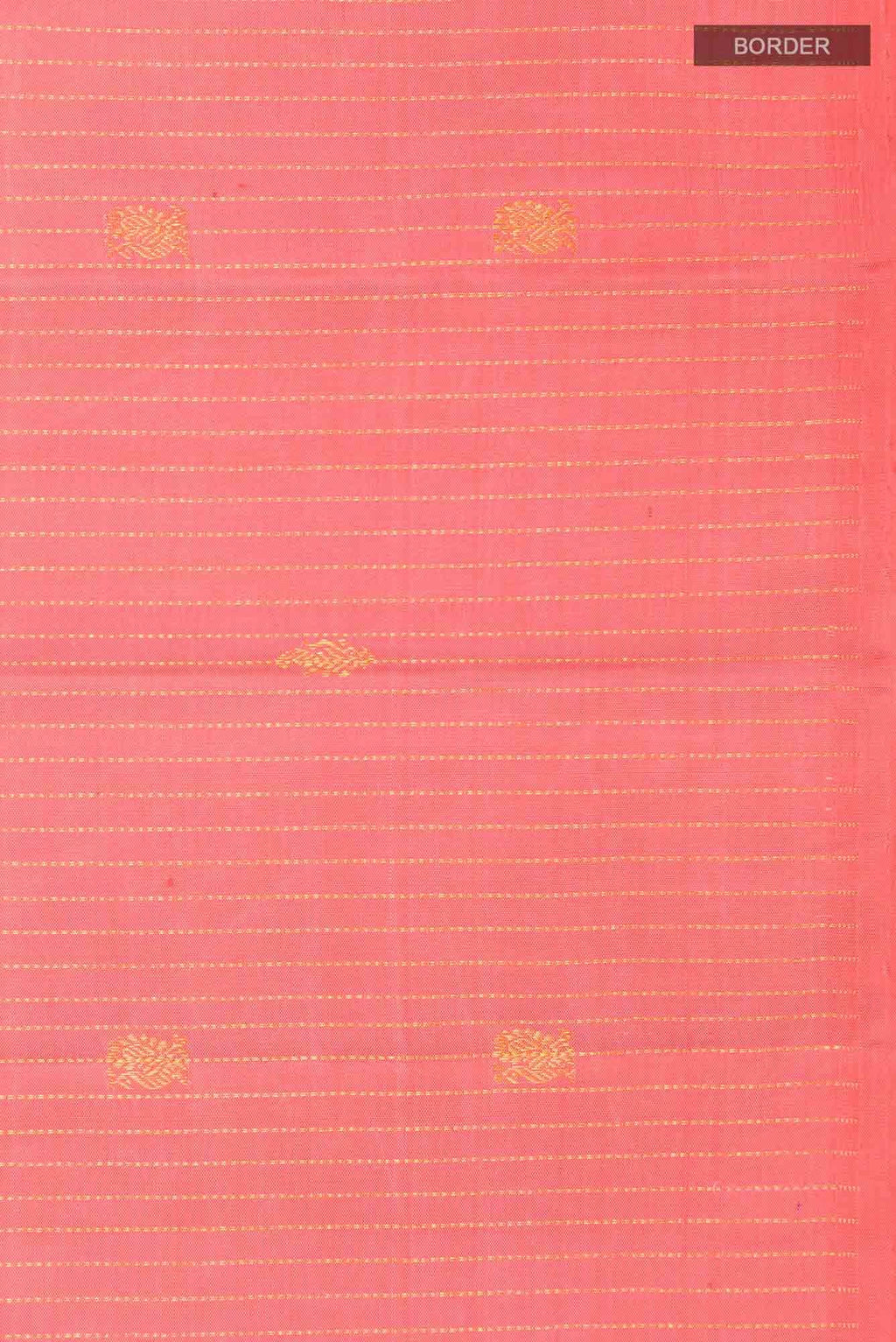 Rose pink Kanchipuram Silk Saree