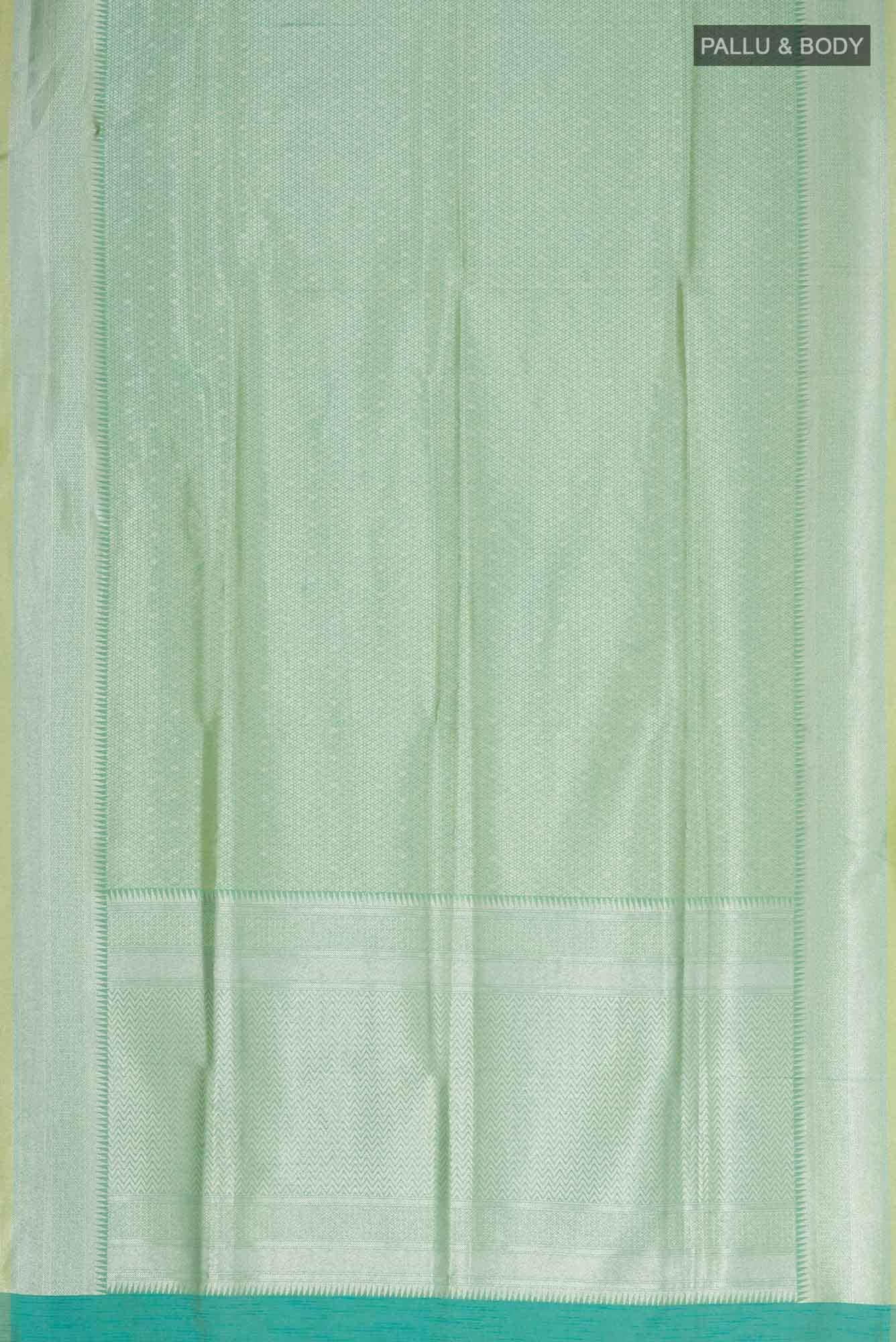 Blue Blended Art Silk Saree