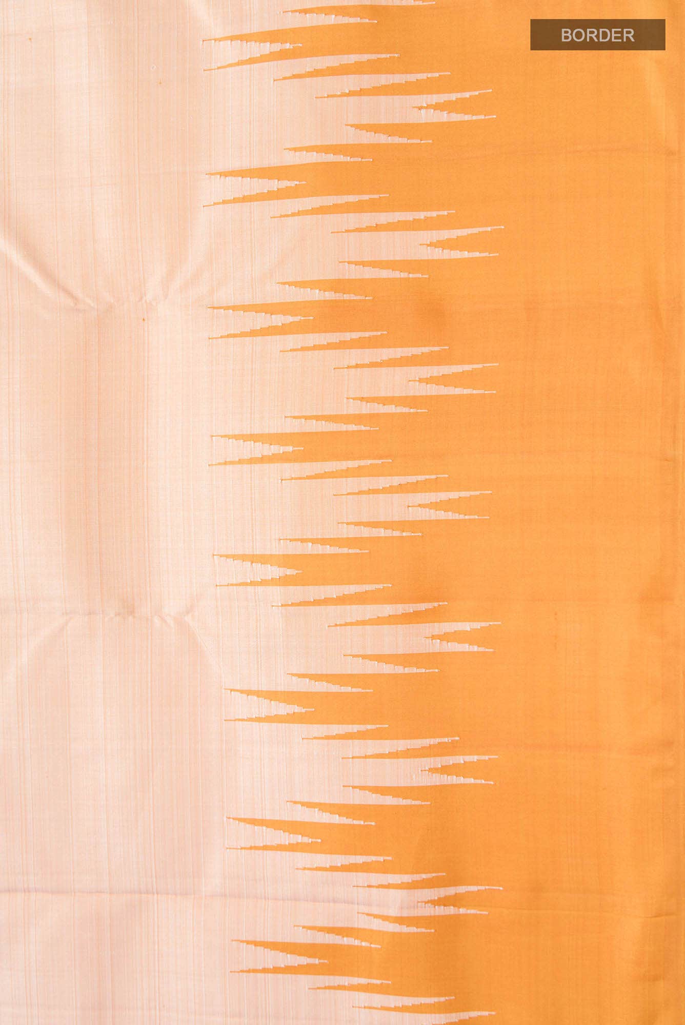 Beige Kanchipuram Silk Saree