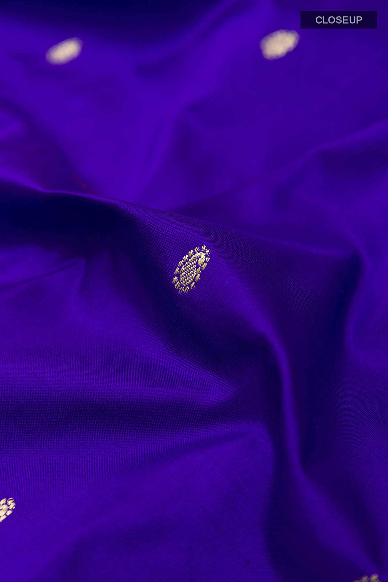 Violet Paithani Silk Saree