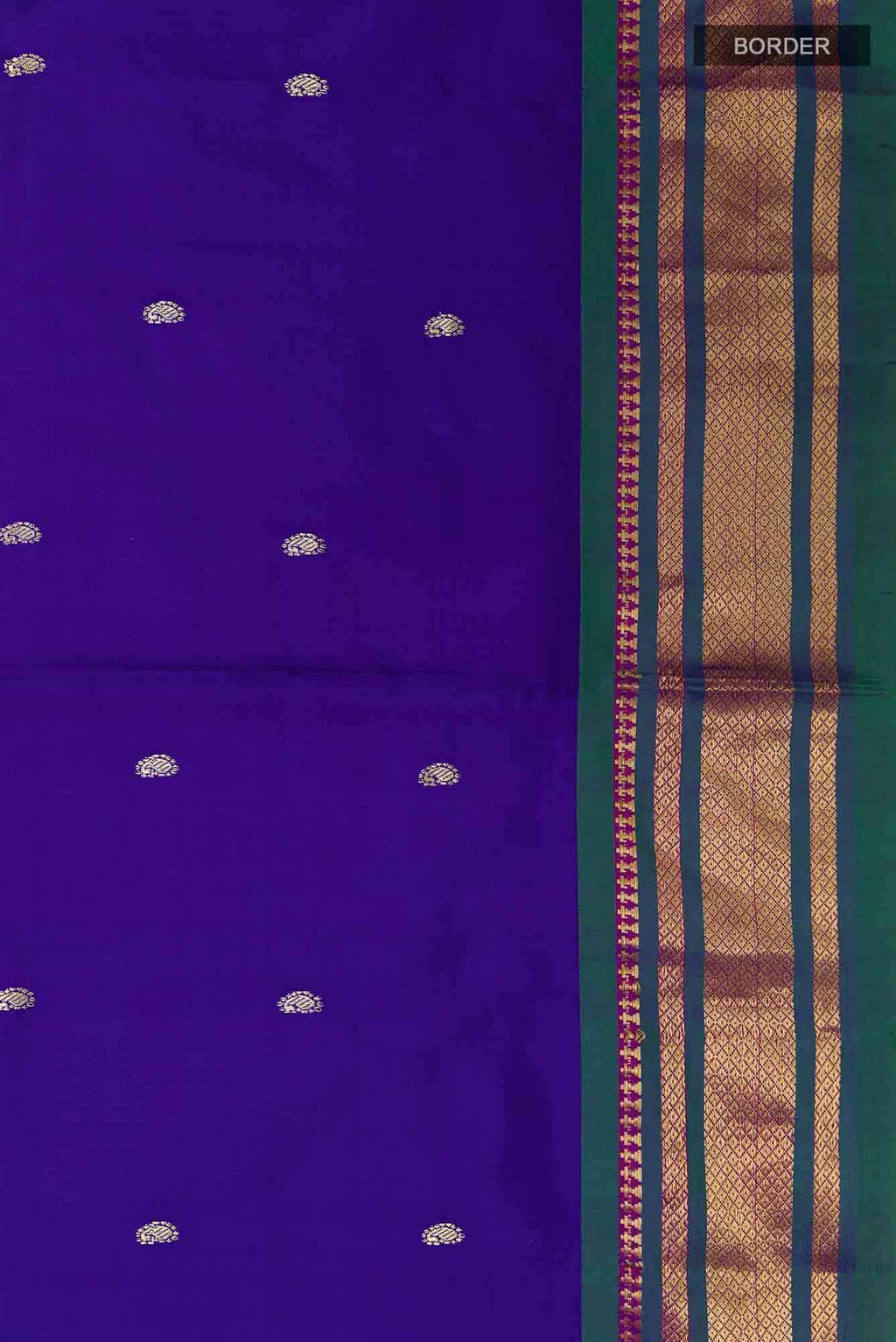 Royal Blue Paithani Silk Saree