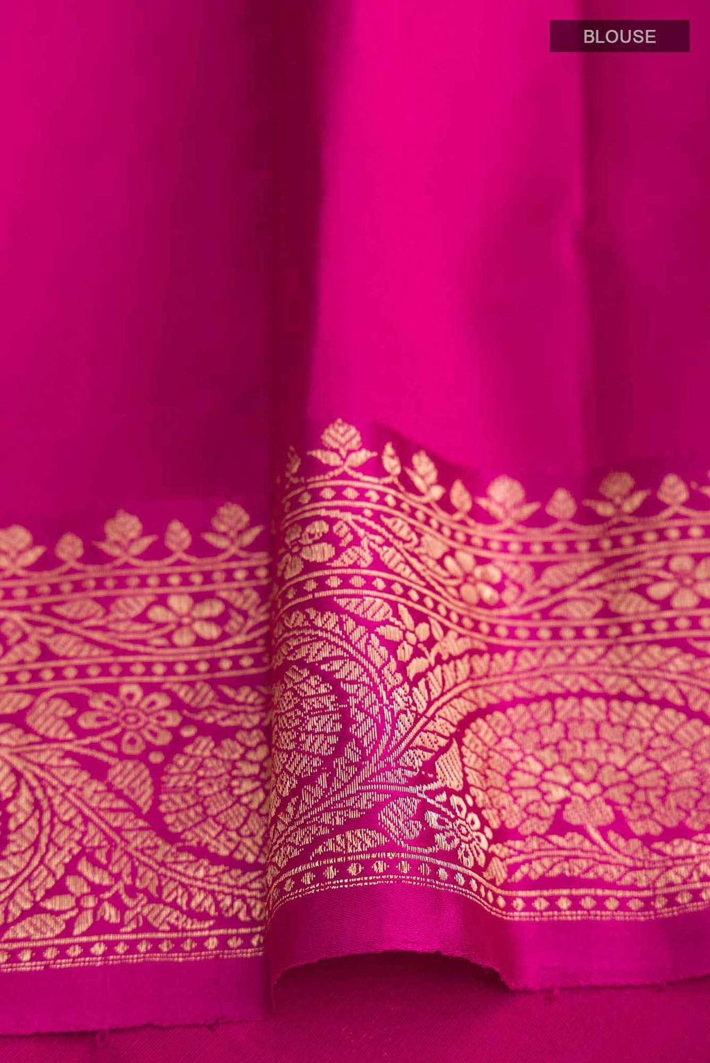 Beige Banarasi Tussar Silk Saree