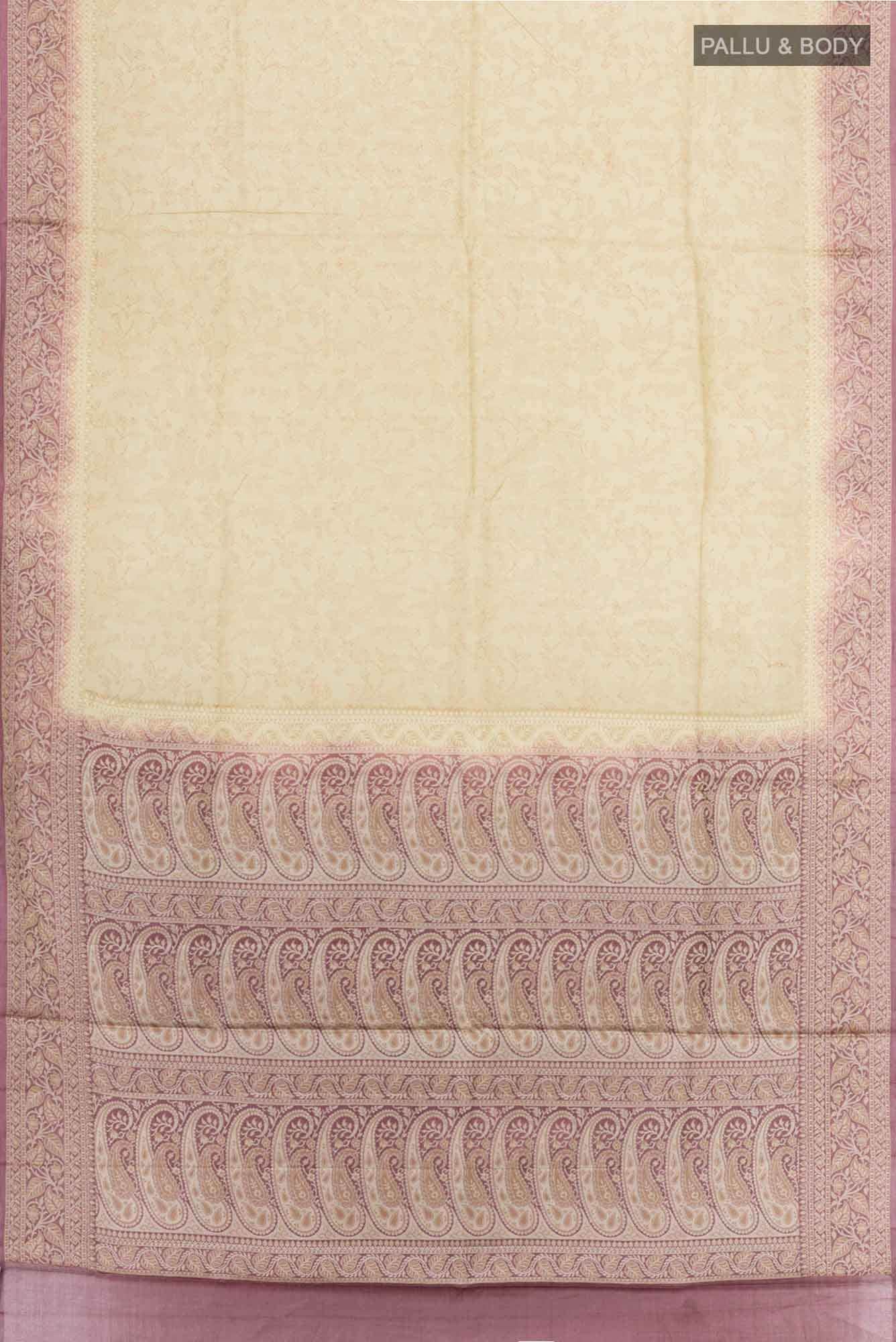 Golden Tussar Saree