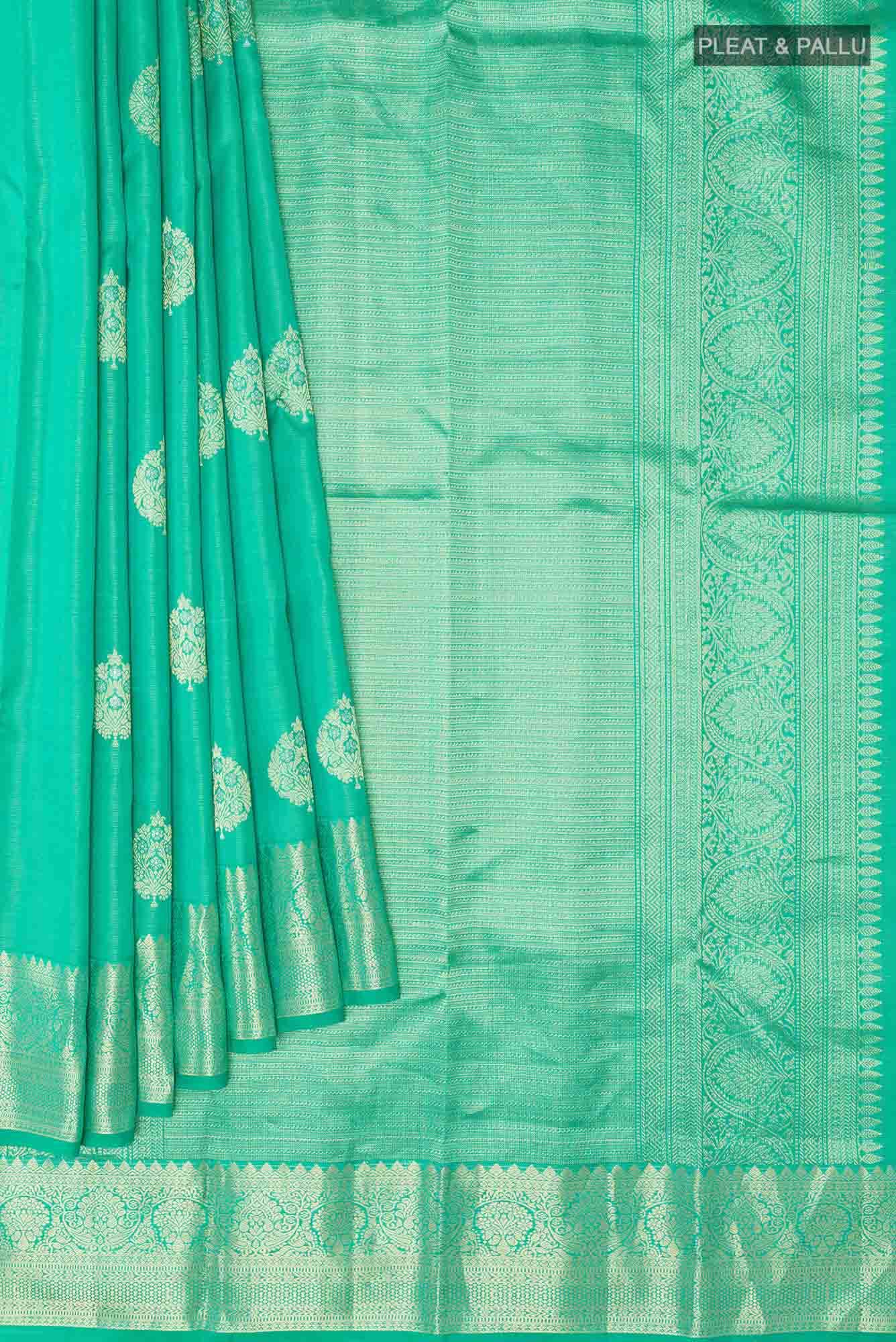 Green Kanchipuram Silk Saree