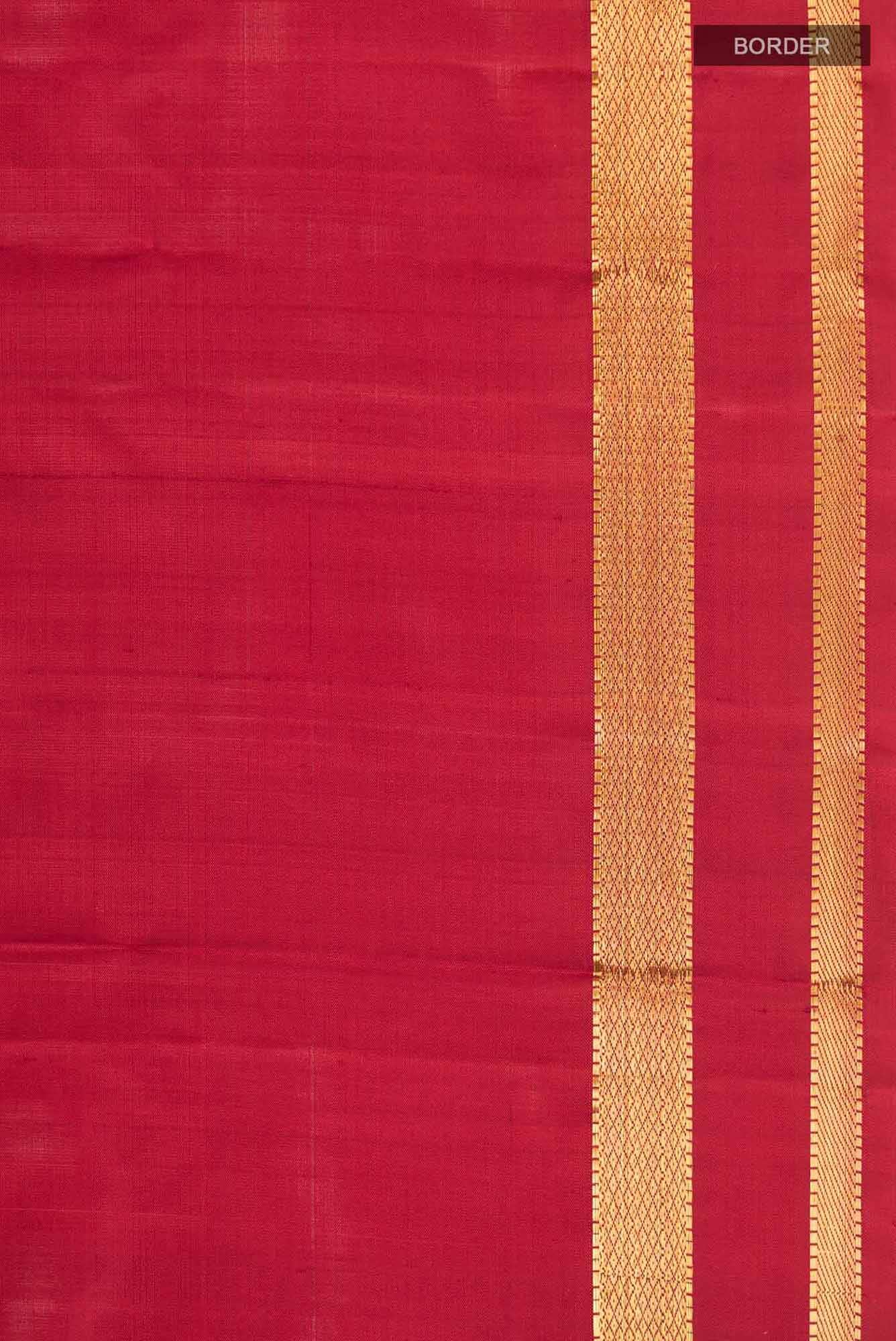 Red Kanchipuram Silk Saree